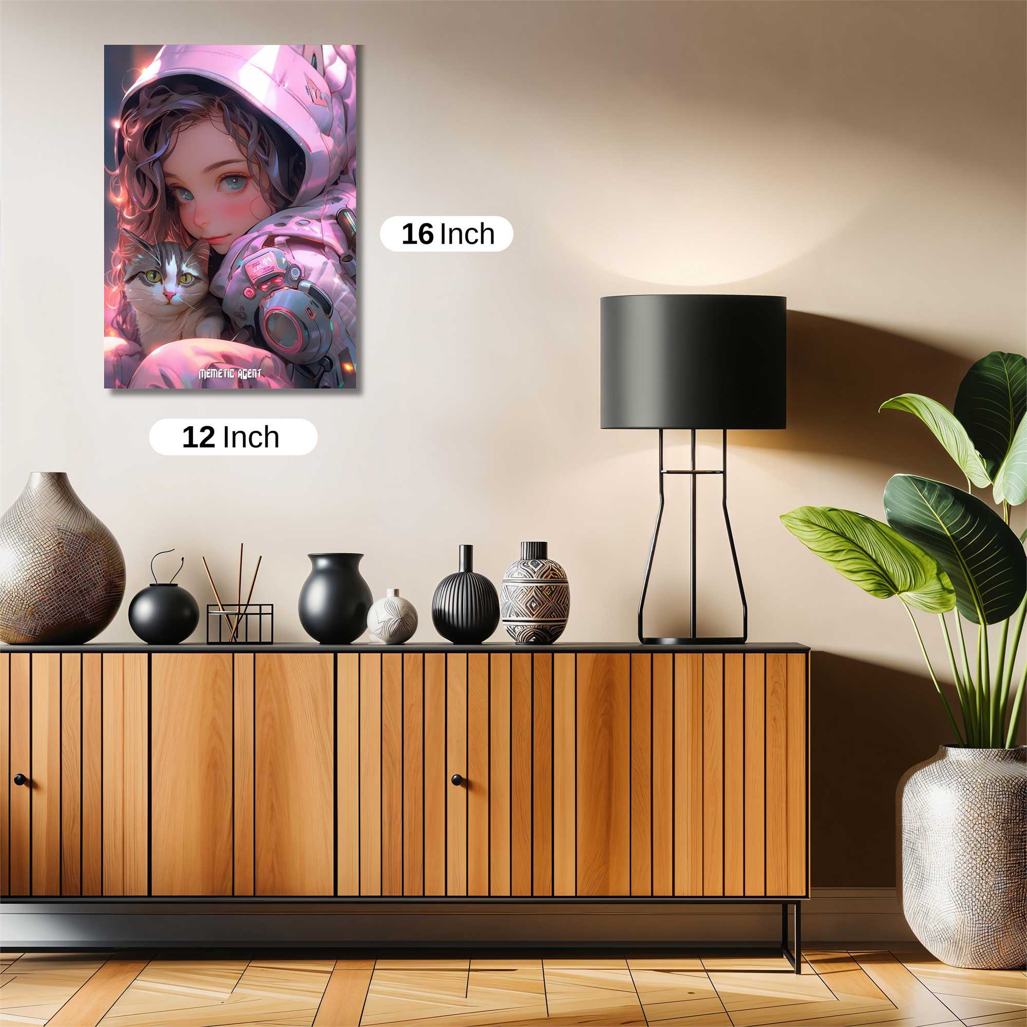 Butterfly Enchantress Safe Wall Magnetic / M