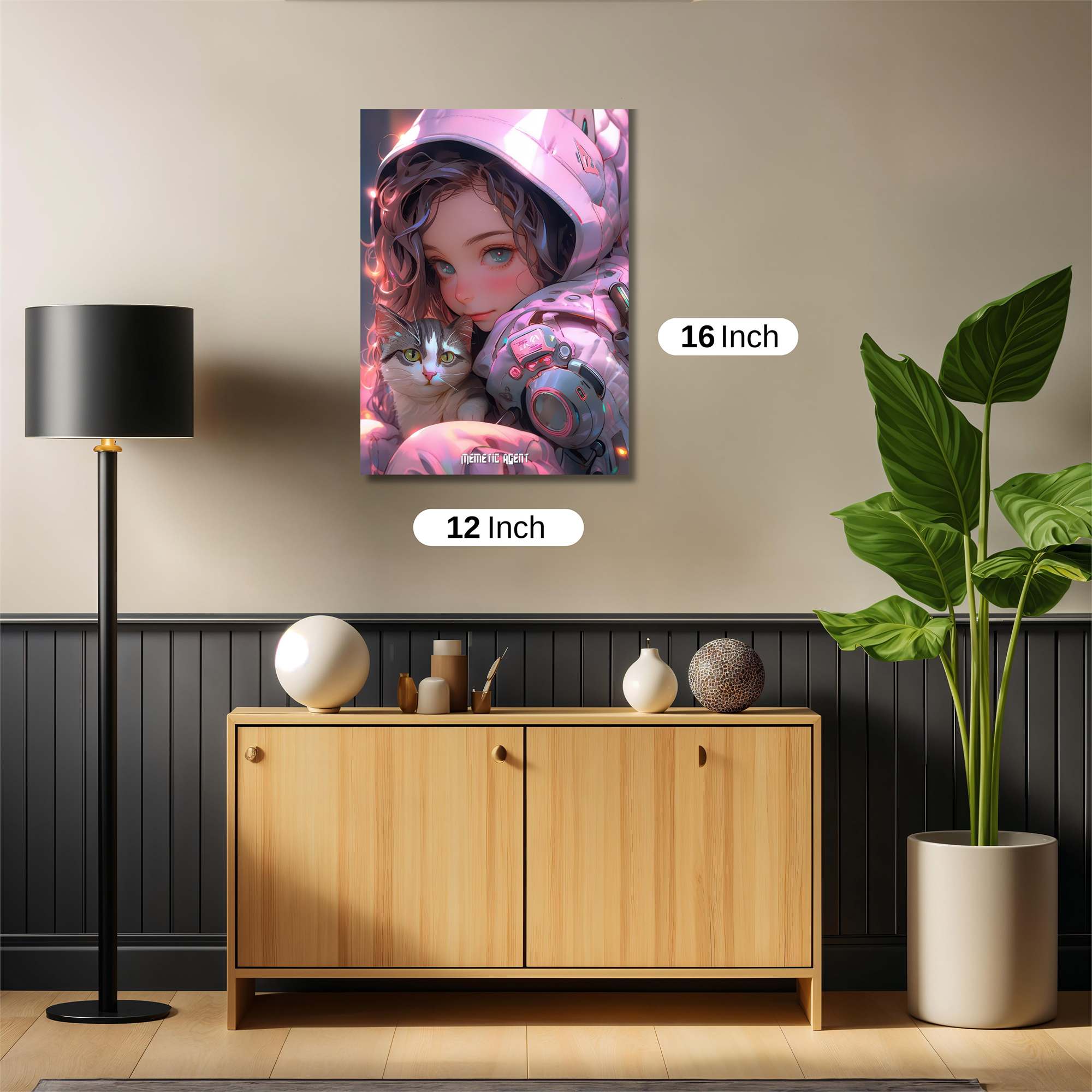 Butterfly Enchantress Safe Wall Magnetic / M
