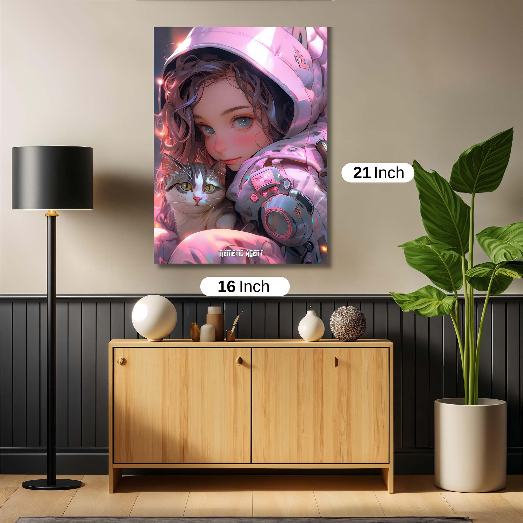 Butterfly Enchantress Safe Wall Magnetic / M