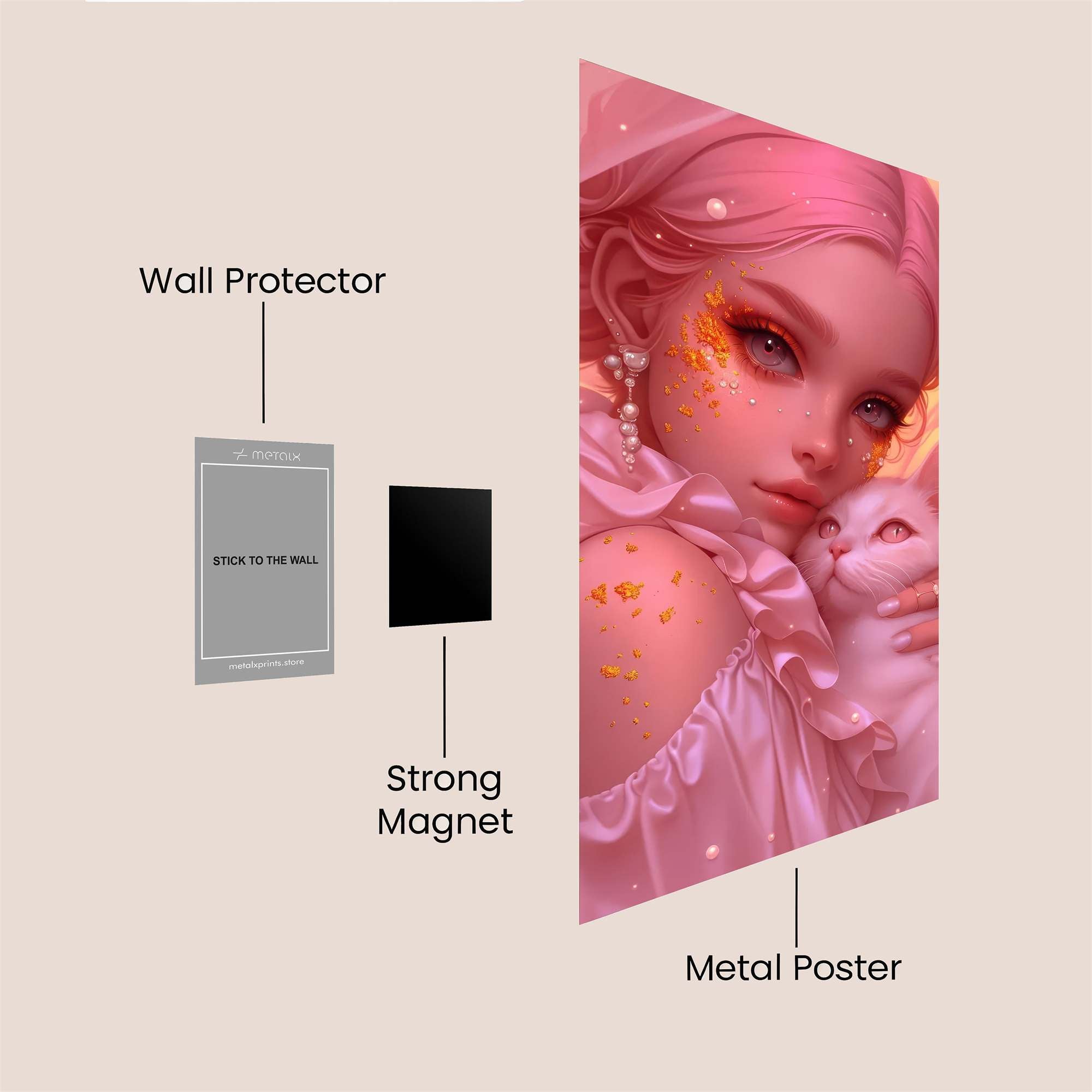 Pearl Serenity Safe Wall Magnetic / M
