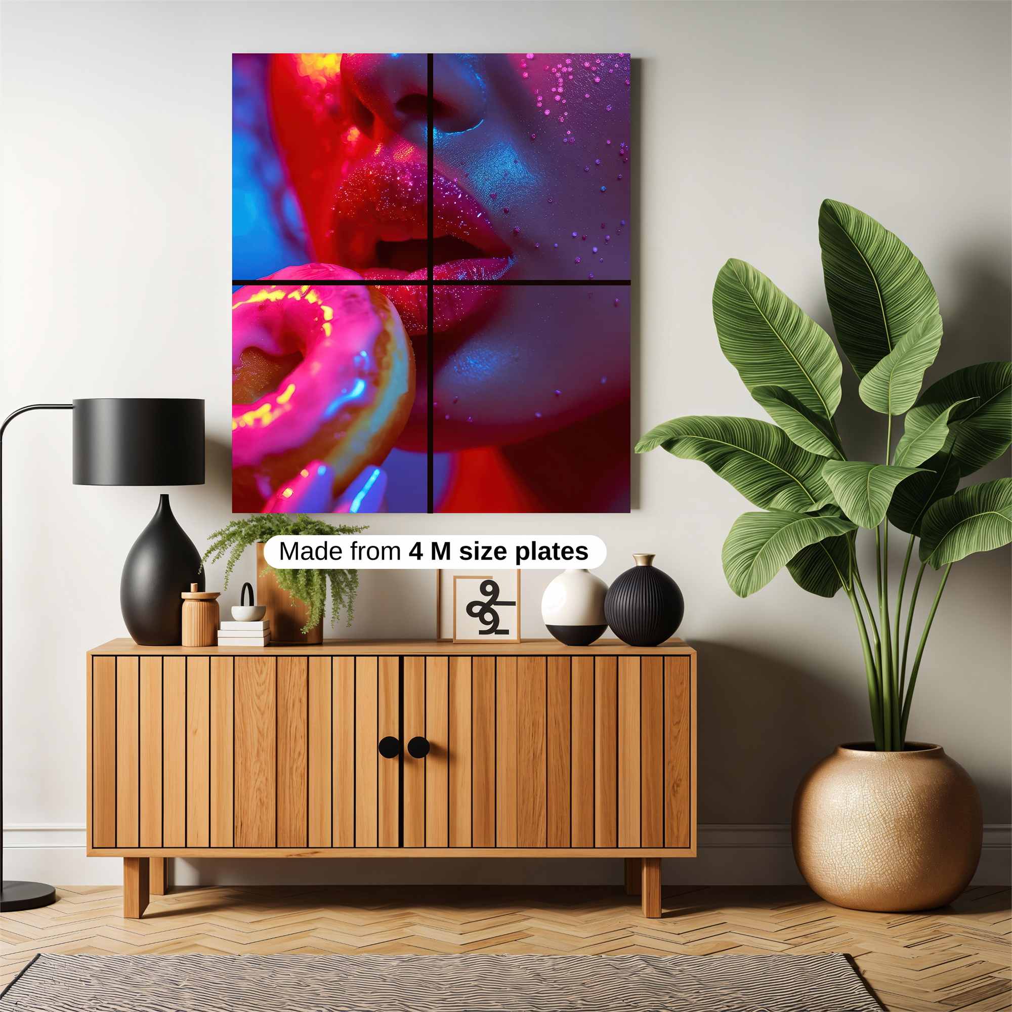 Glittery Indulgence Safe Wall Magnetic / M