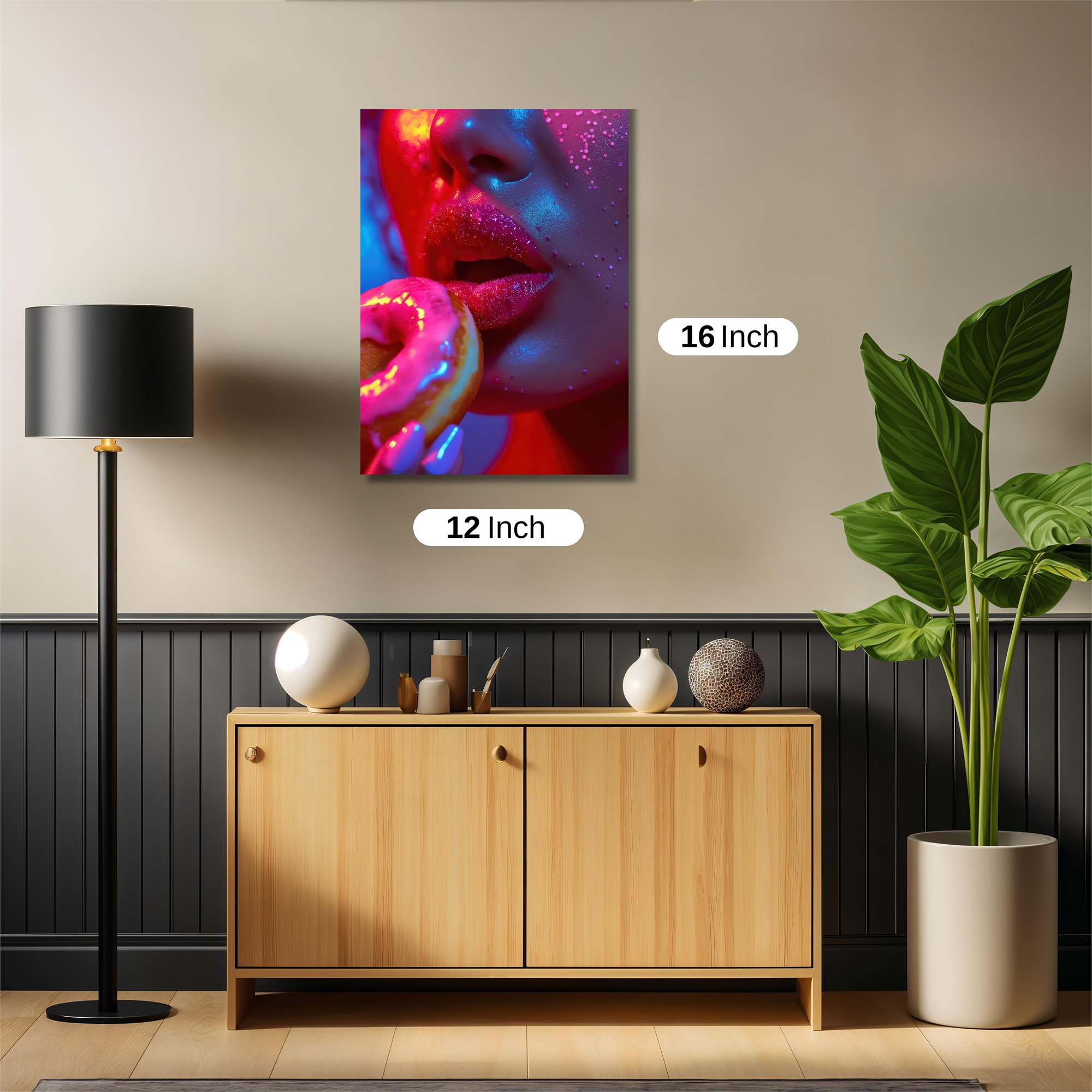 Glittery Indulgence Safe Wall Magnetic / M