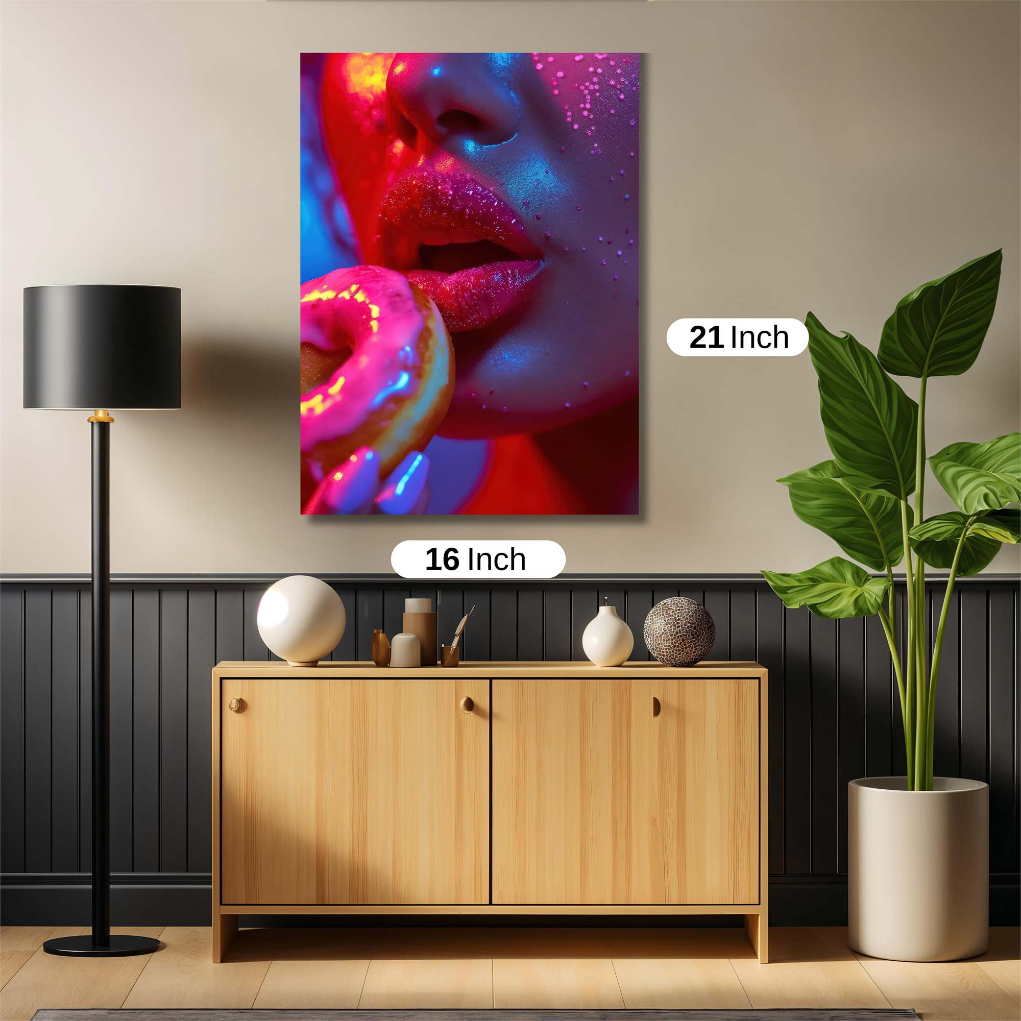 Glittery Indulgence Safe Wall Magnetic / M
