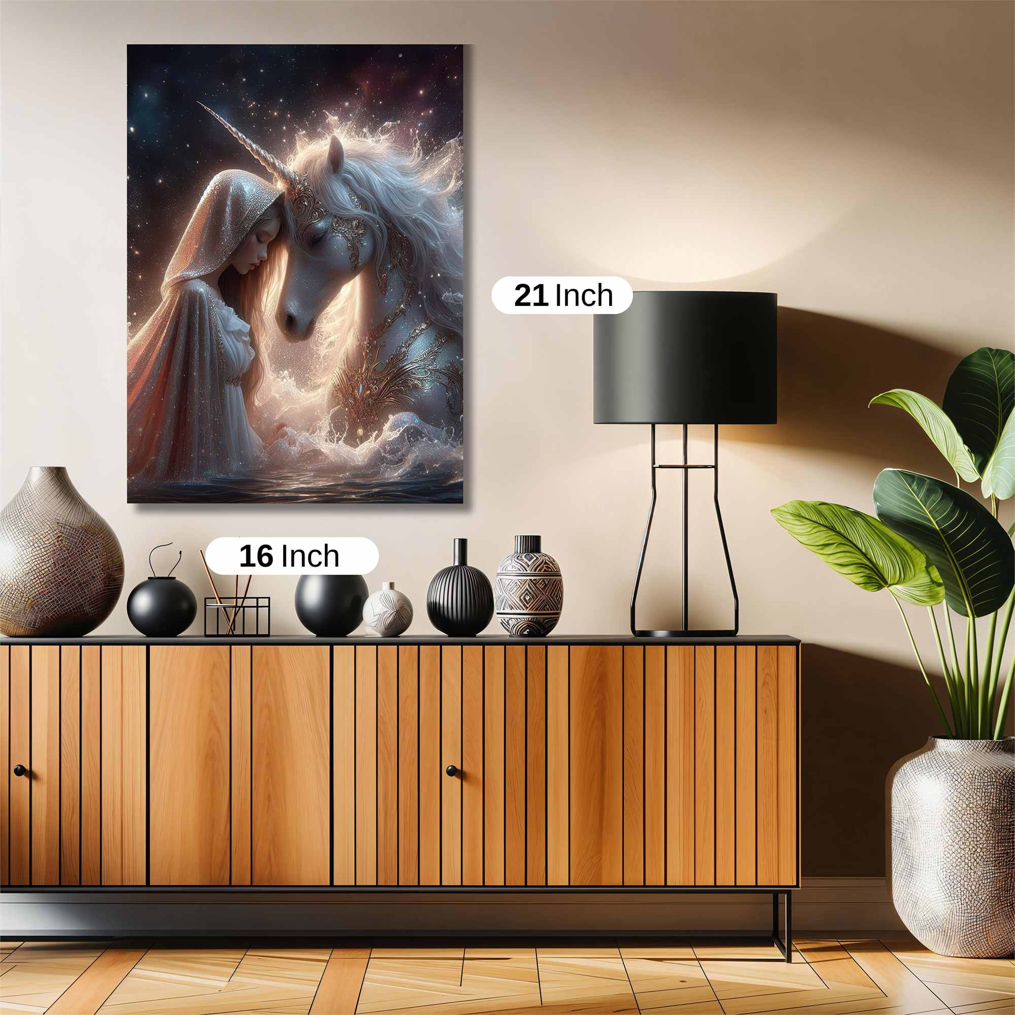 Unicorn Serenity Safe Wall Magnetic / M