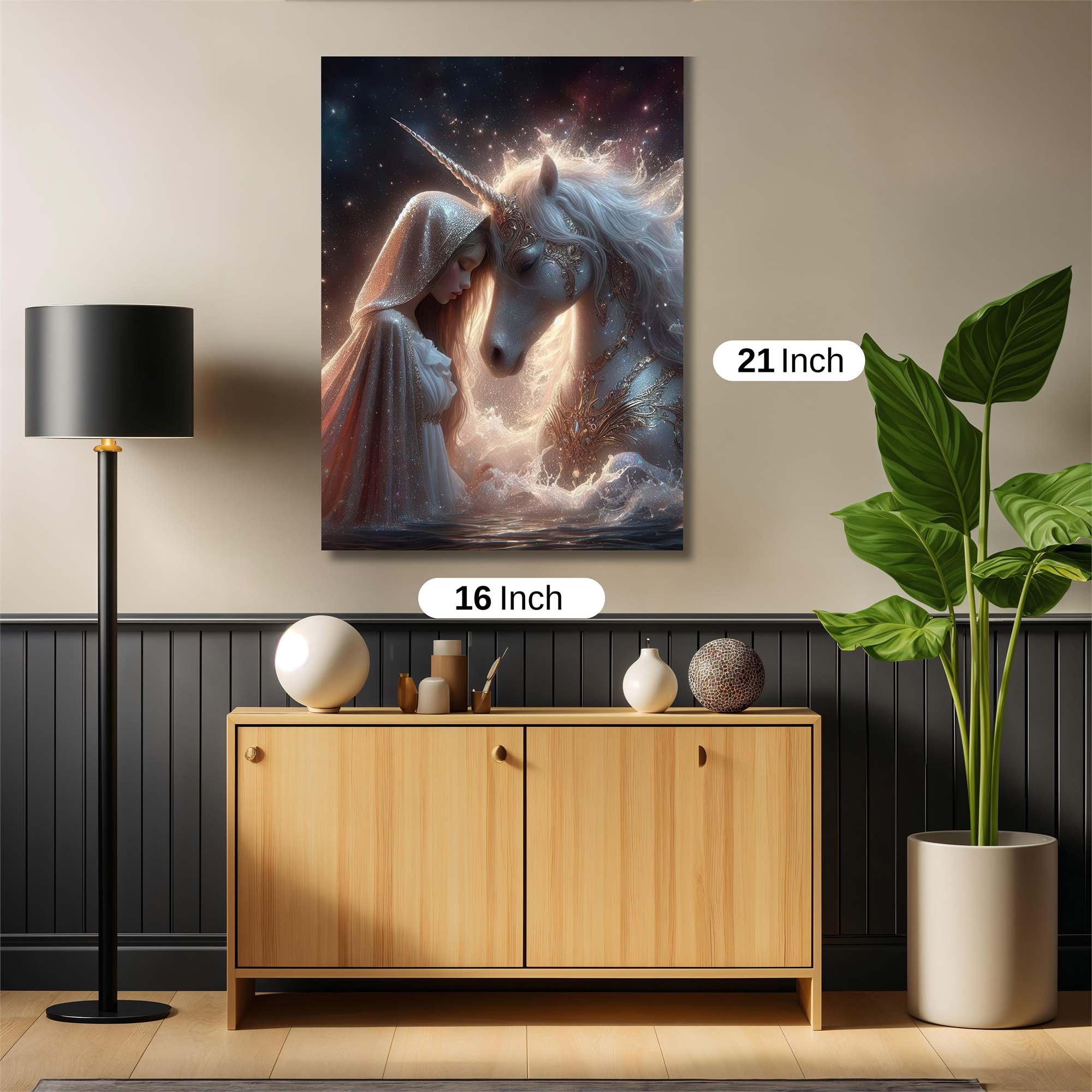Unicorn Serenity Safe Wall Magnetic / M