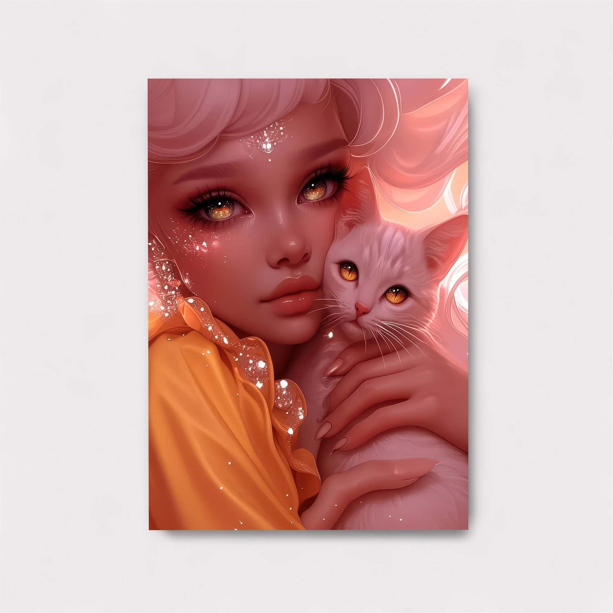 Feline Serenity Safe Wall Magnetic / M