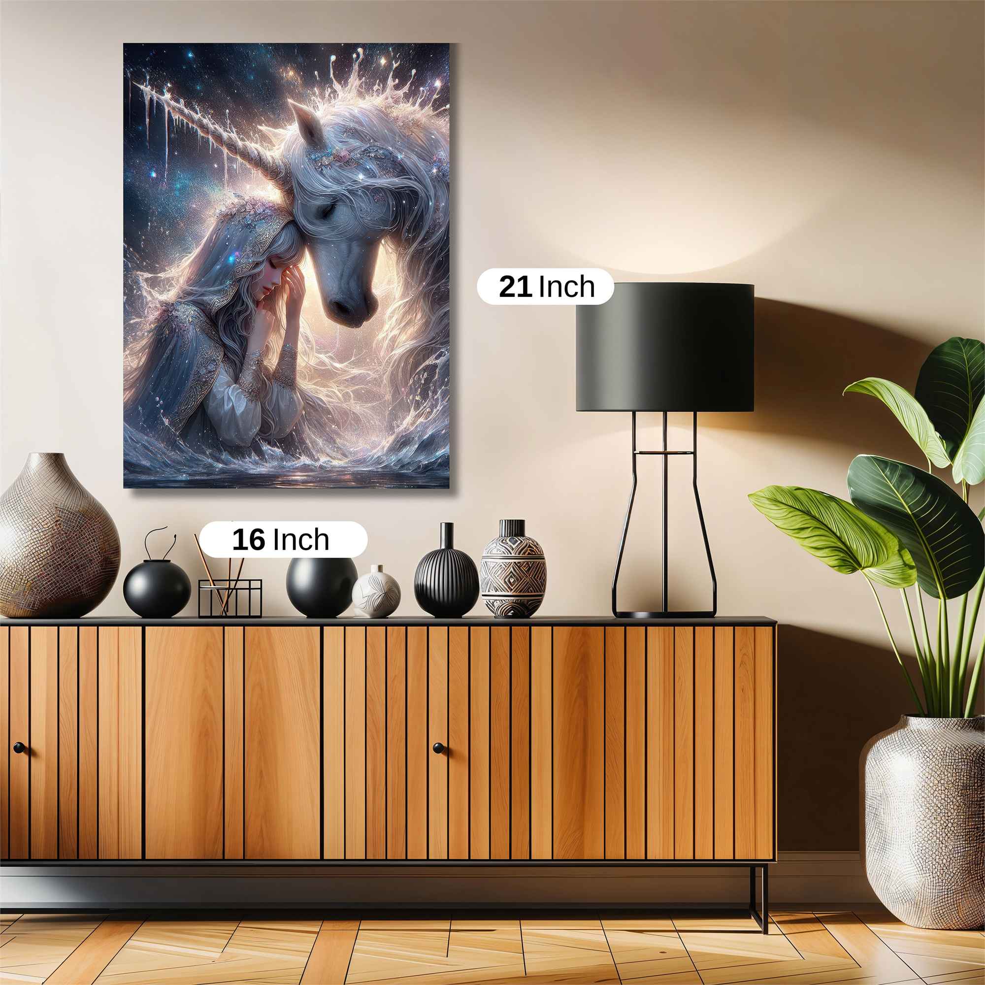 Unicorn Serenity Safe Wall Magnetic / M