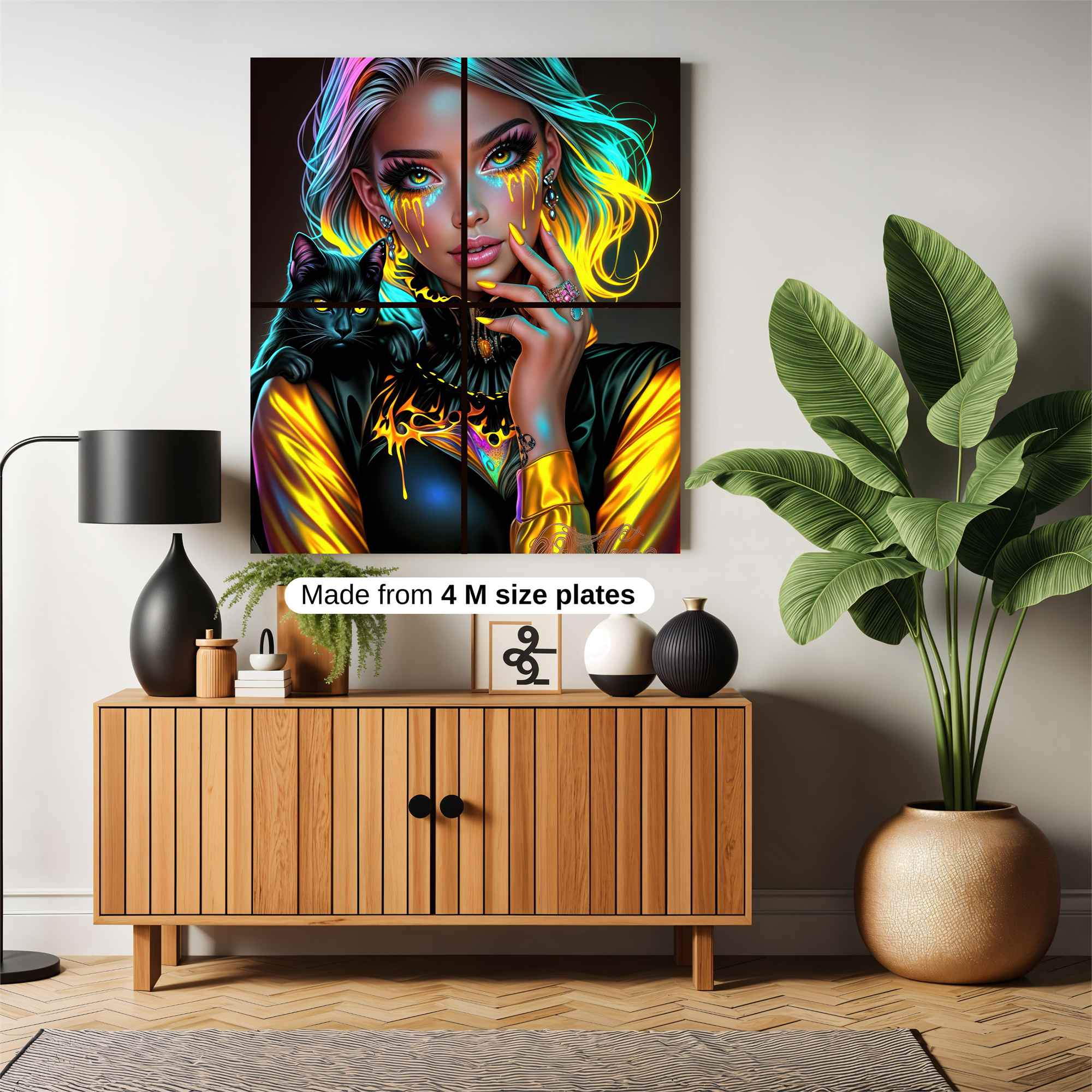MysticGlow Safe Wall Magnetic / M