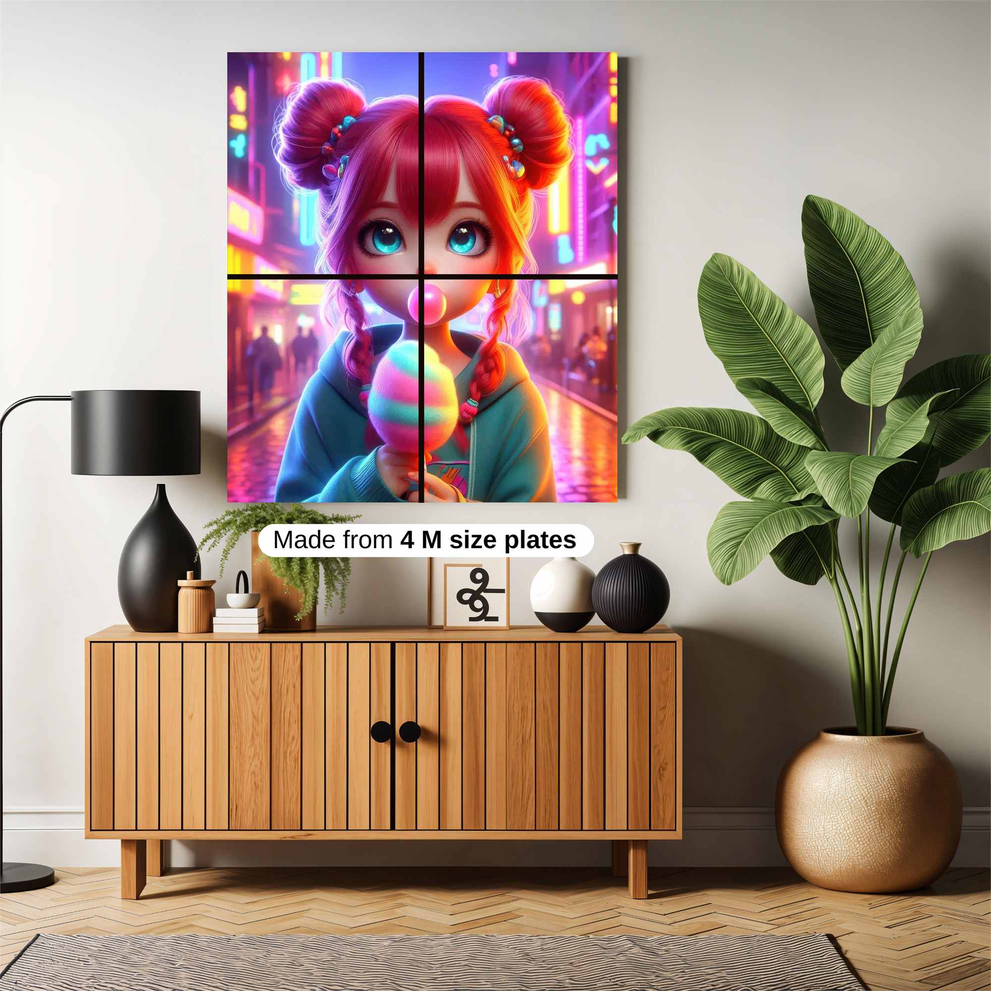 Candy Whimsy Safe Wall Magnetic / M