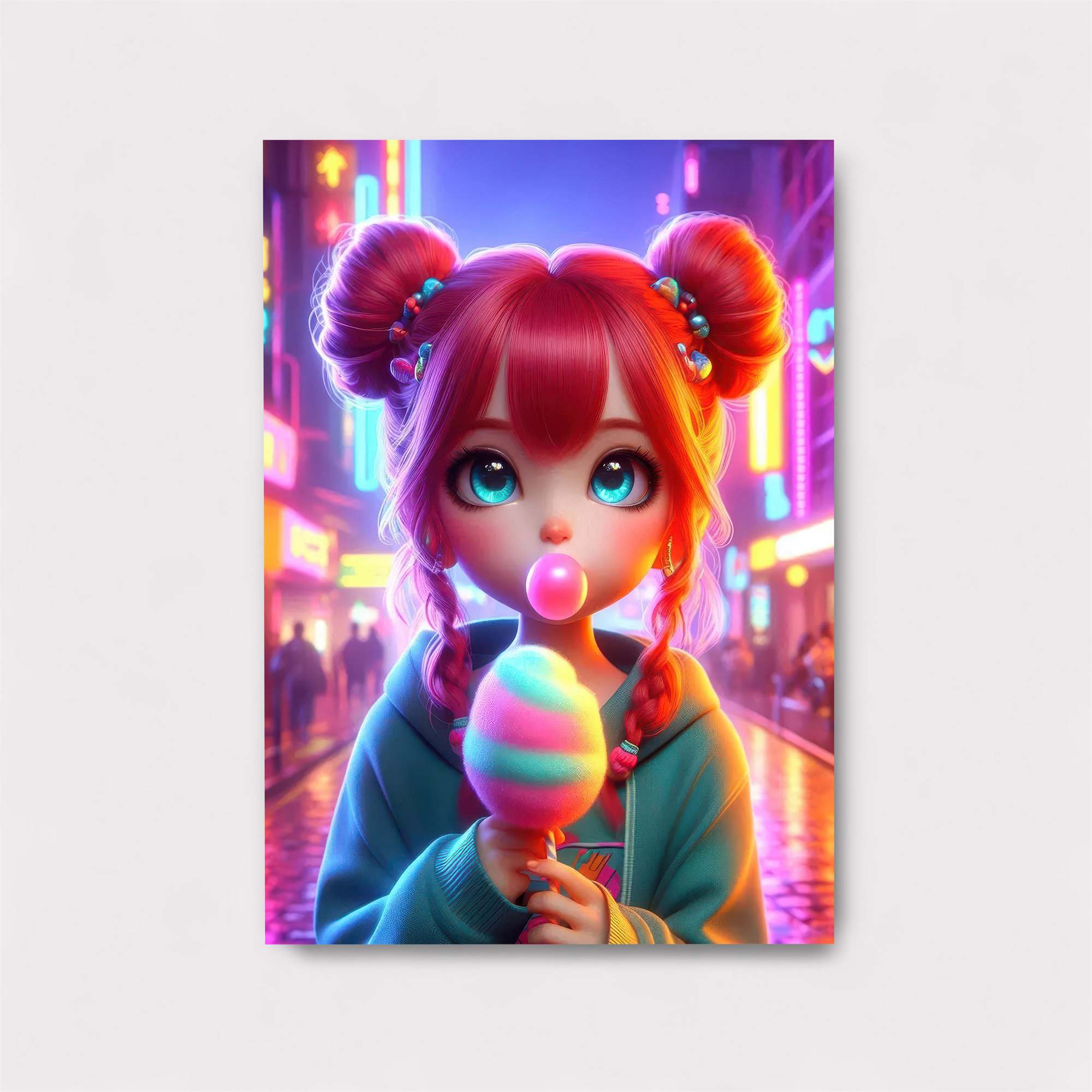 Candy Whimsy Safe Wall Magnetic / M