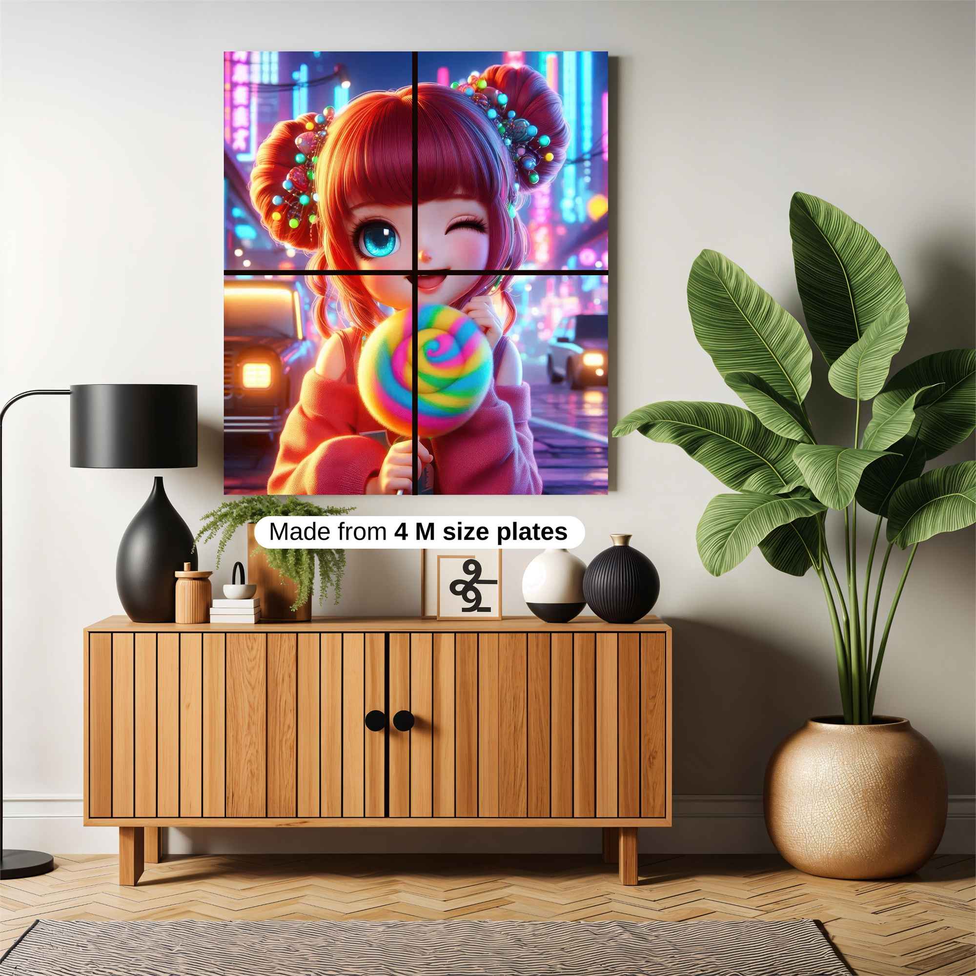 Neon Delight Safe Wall Magnetic / M