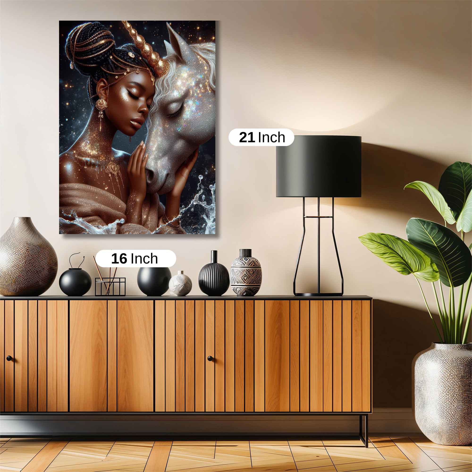 Unicorn Serenity Safe Wall Magnetic / M
