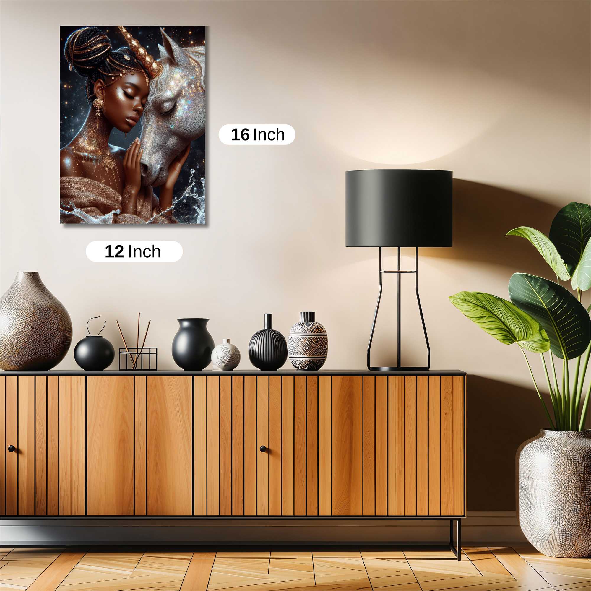 Unicorn Serenity Safe Wall Magnetic / M