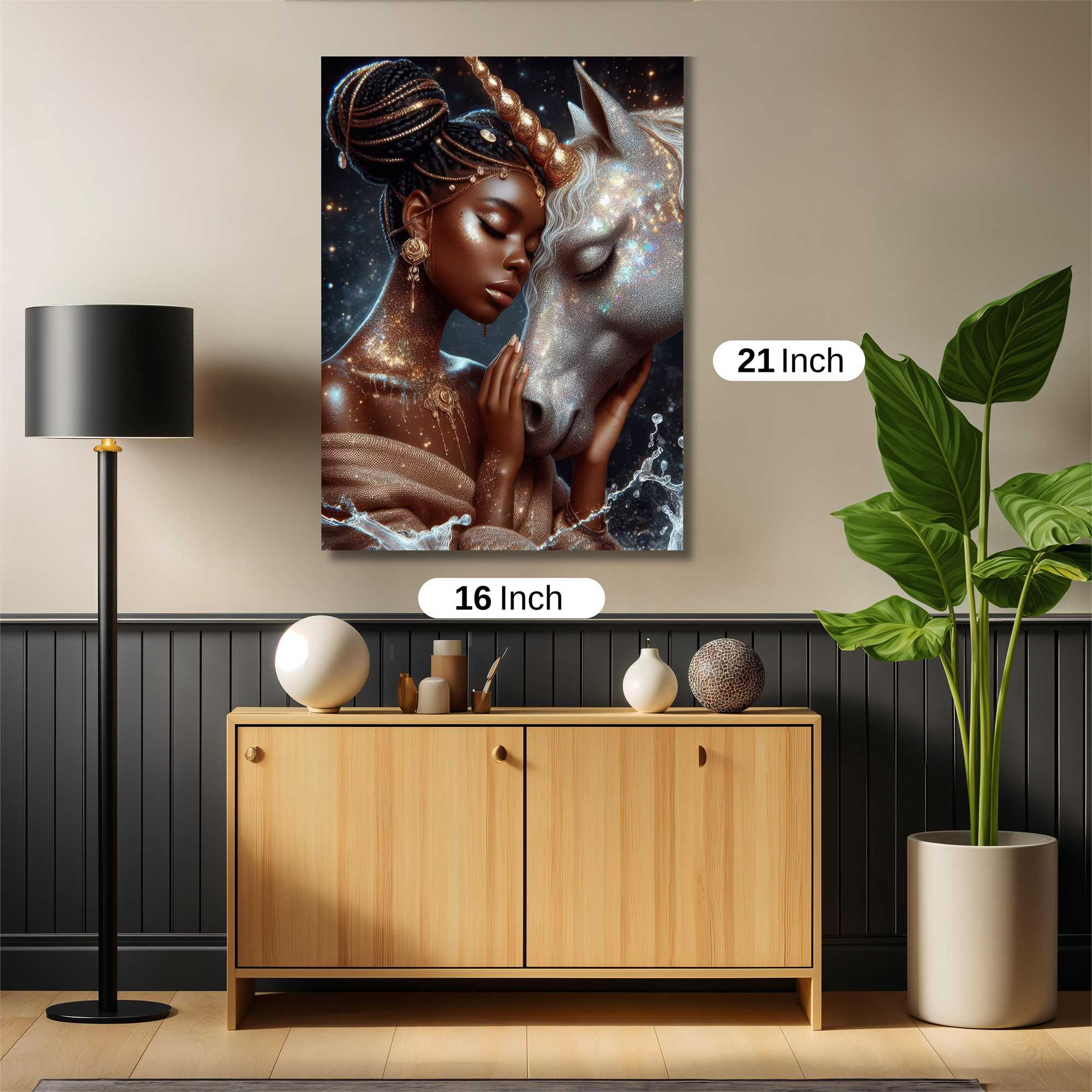 Unicorn Serenity Safe Wall Magnetic / M