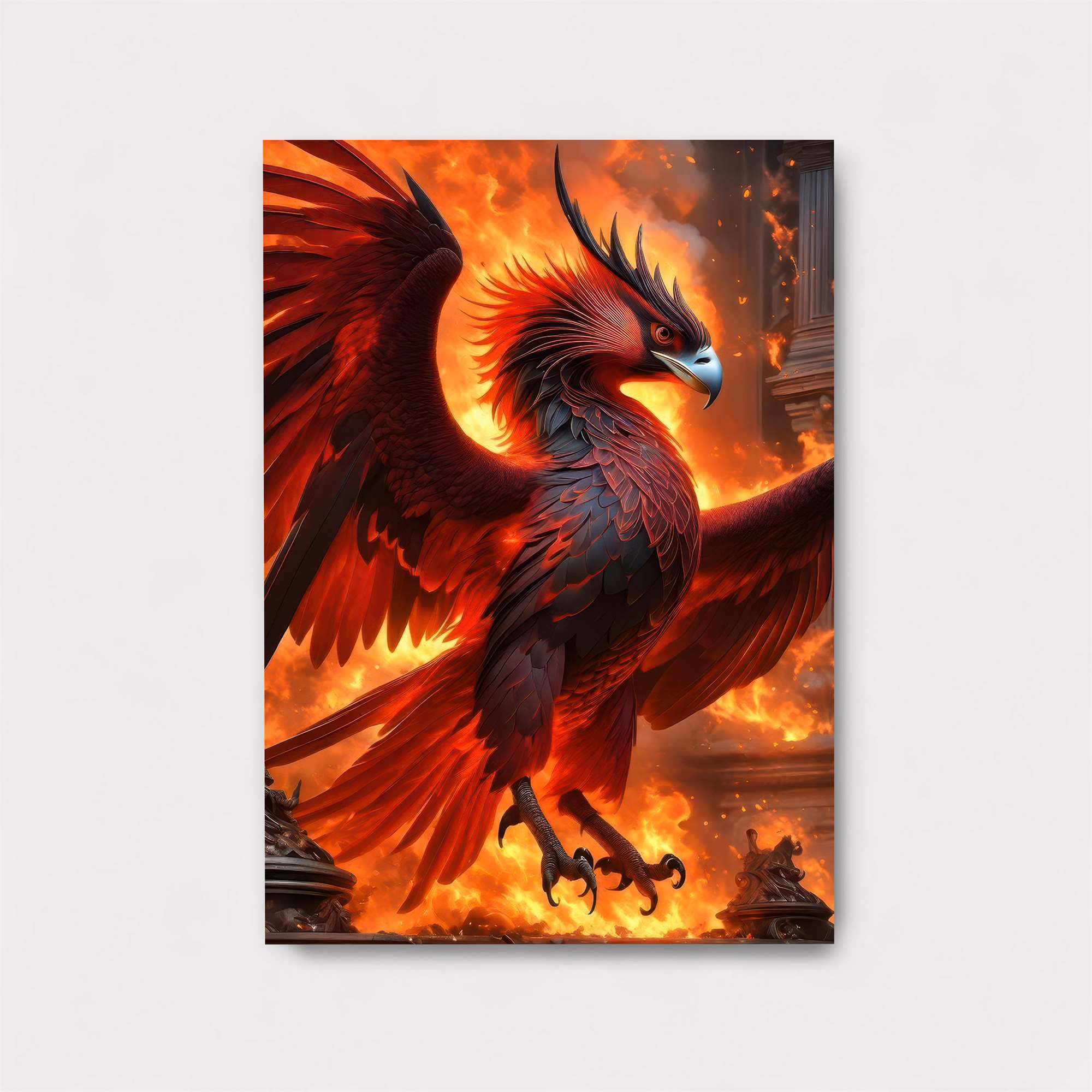 Phoenix Blaze Safe Wall Magnetic / M