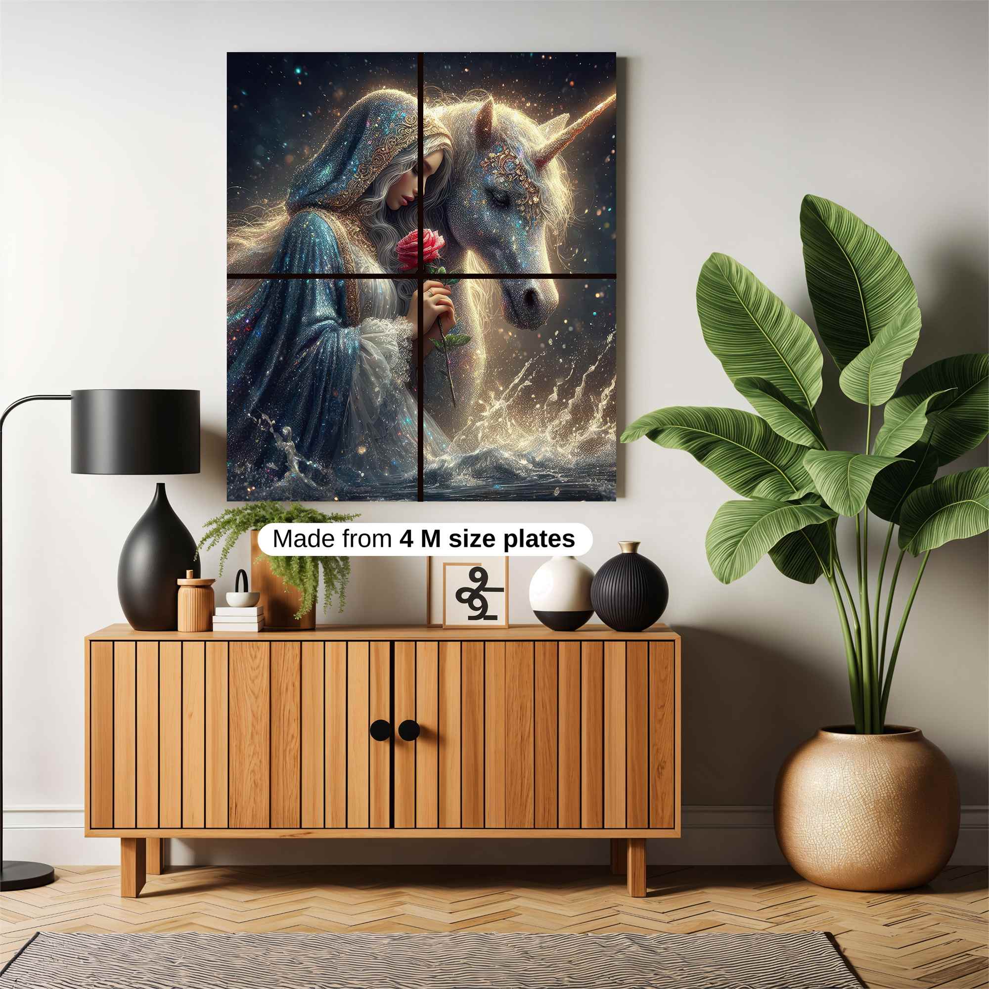 Unicorn Serenity Safe Wall Magnetic / M