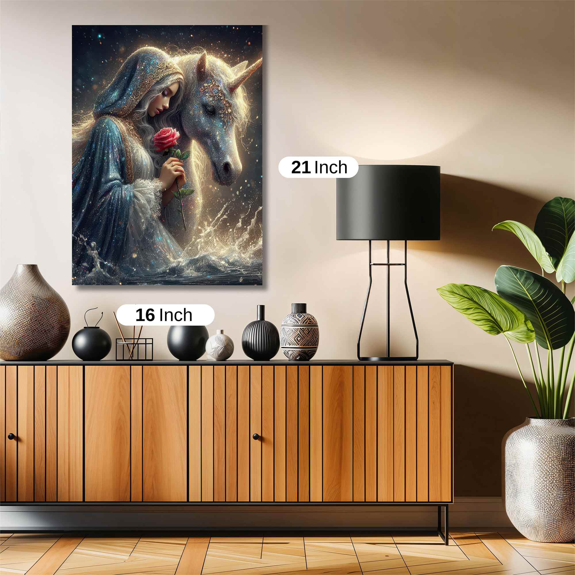 Unicorn Serenity Safe Wall Magnetic / M