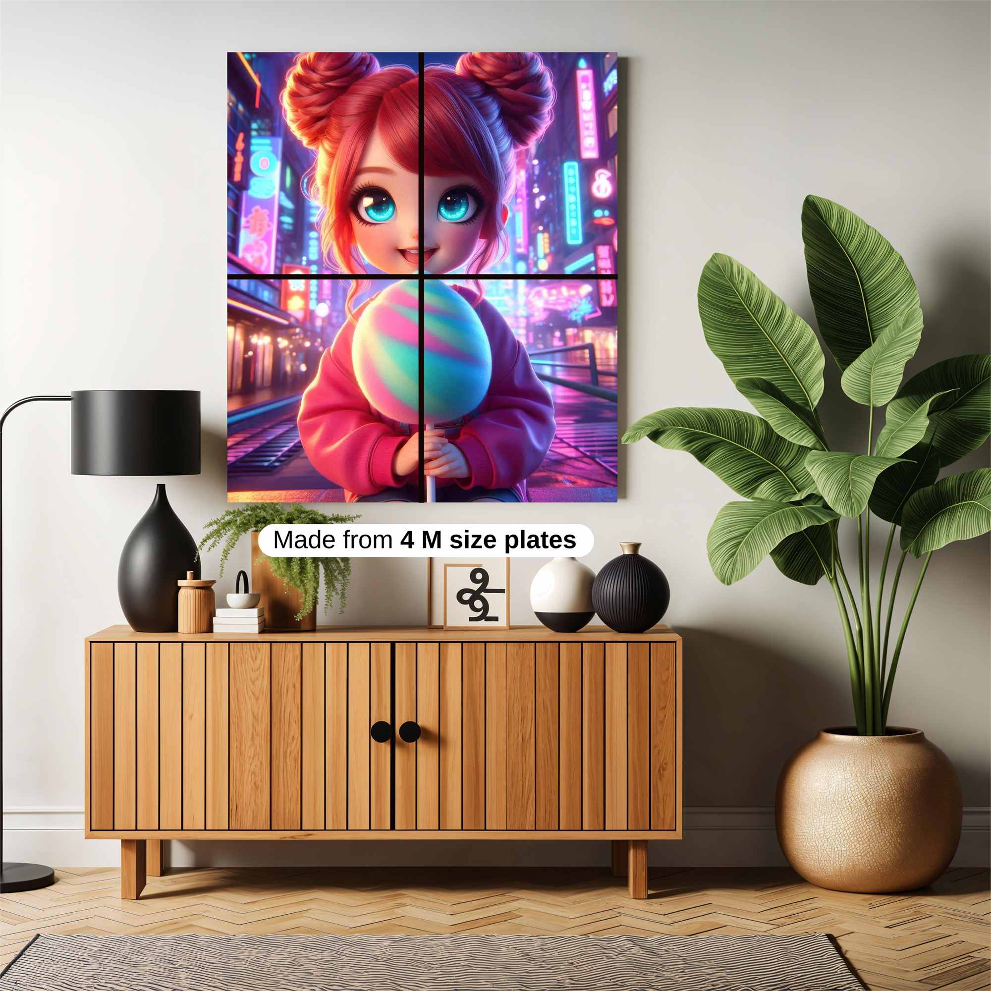 Neon Delight Safe Wall Magnetic / M