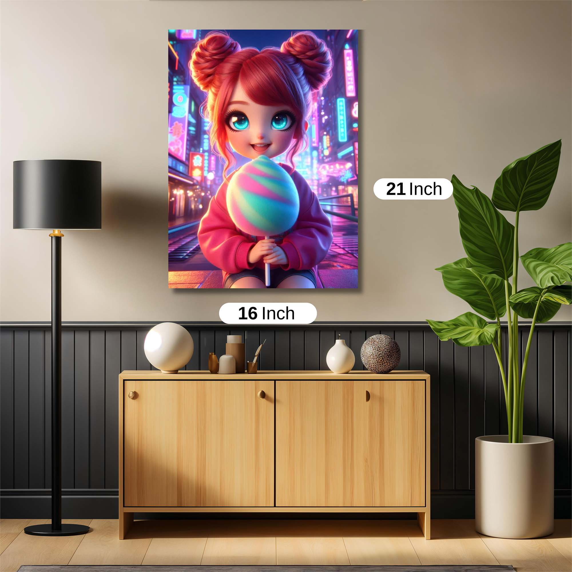 Neon Delight Safe Wall Magnetic / M