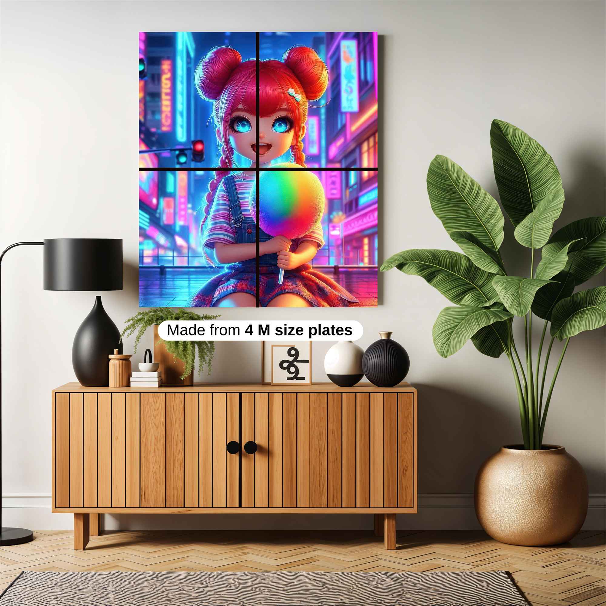 Neon Joy Safe Wall Magnetic / M