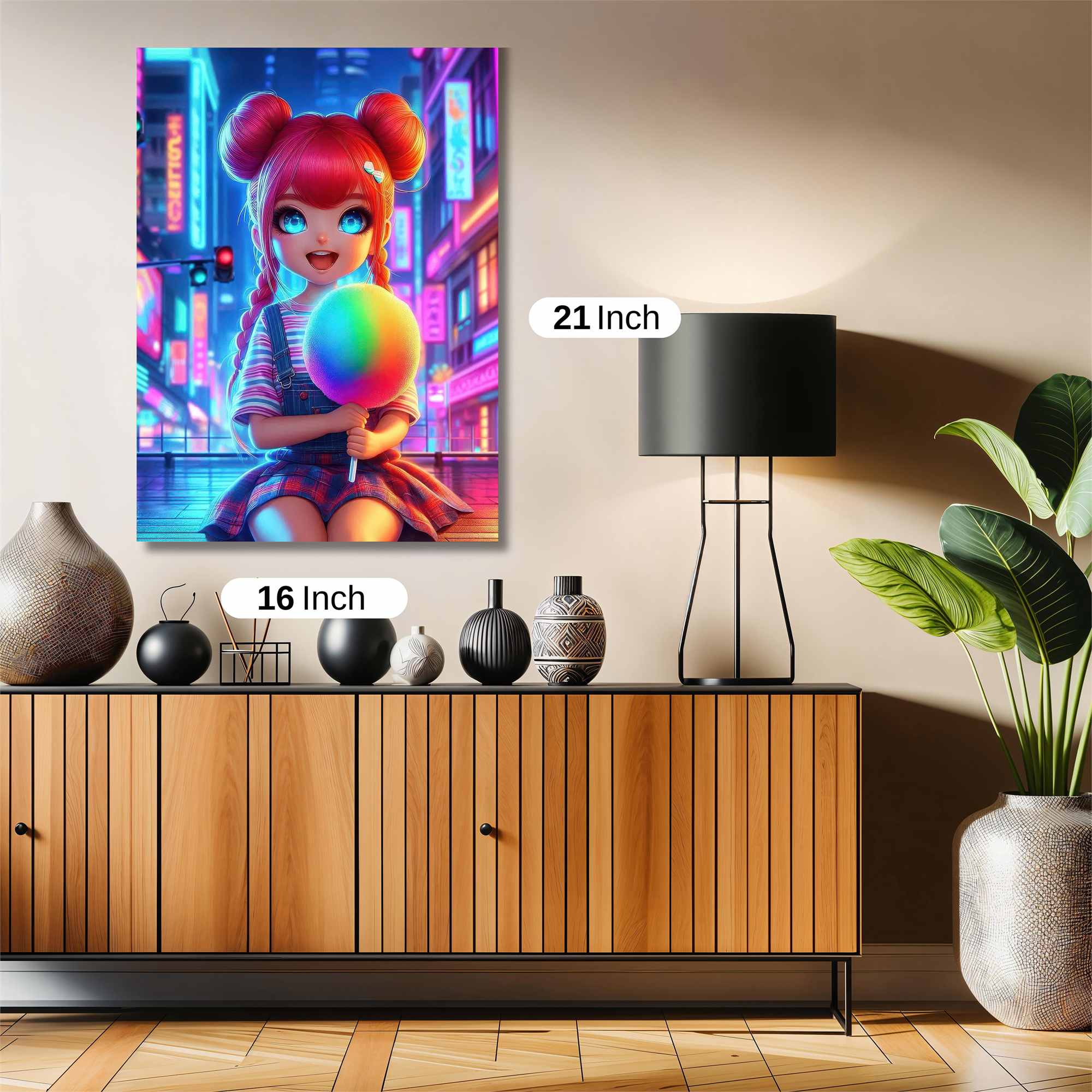 Neon Joy Safe Wall Magnetic / M