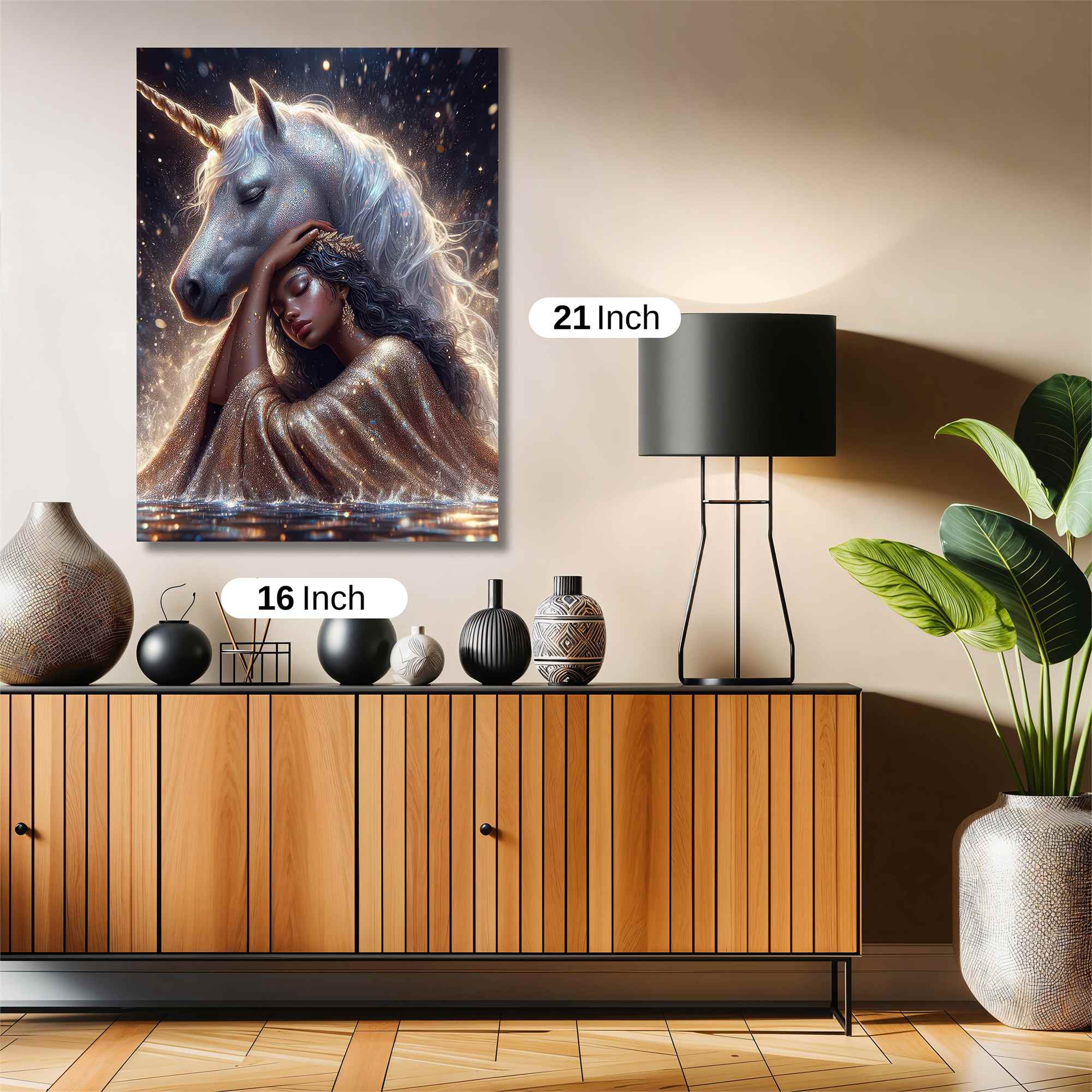 Unicorn Serenity Safe Wall Magnetic / M