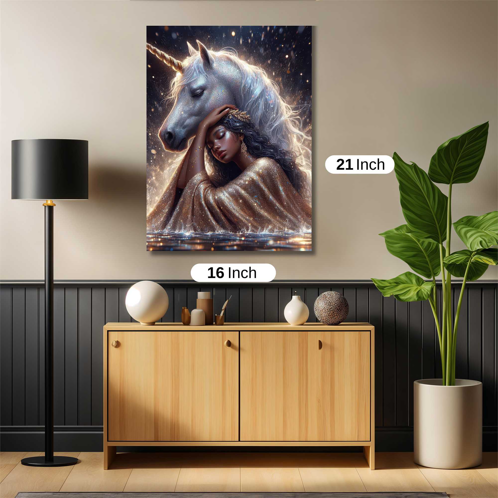 Unicorn Serenity Safe Wall Magnetic / M