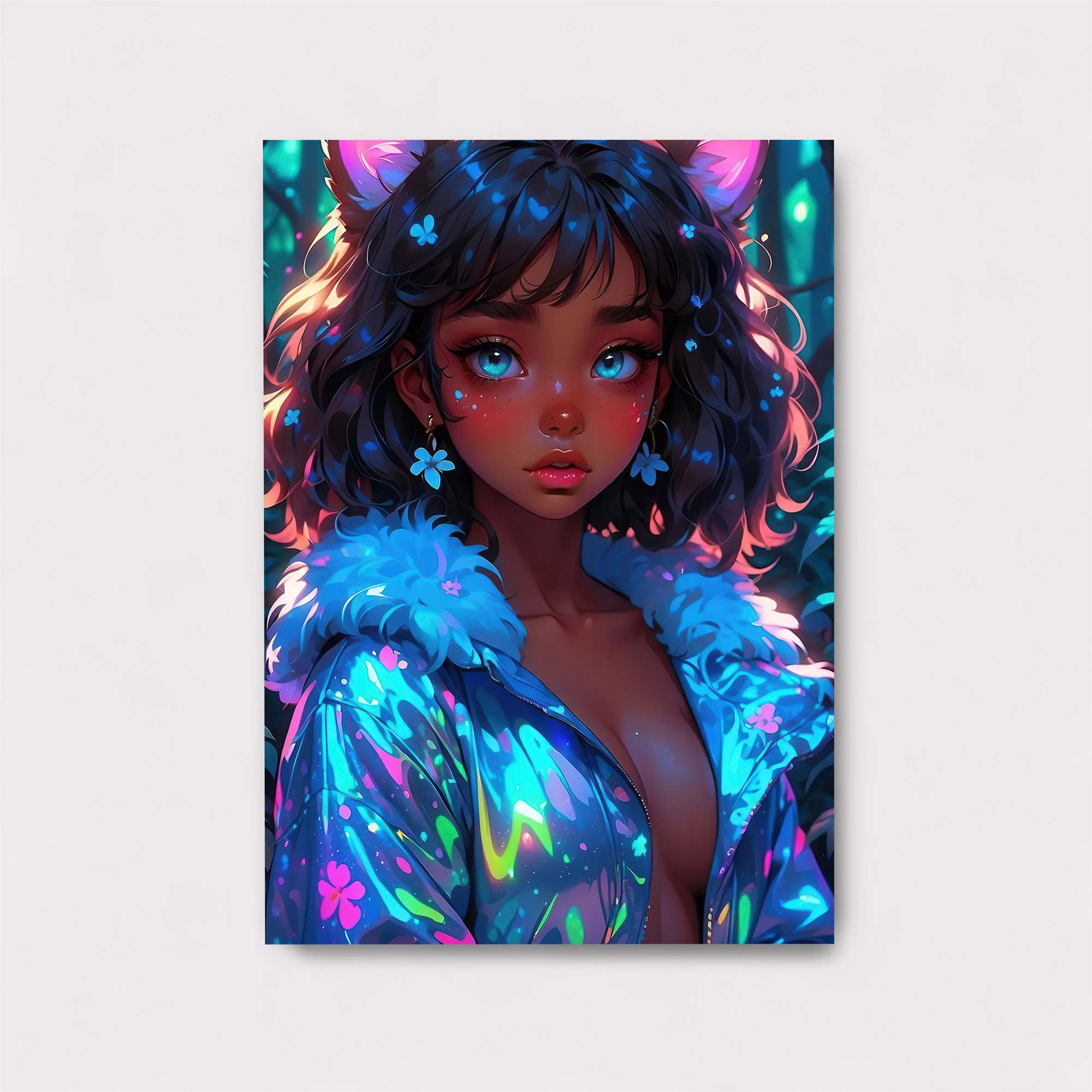 Feline Enchantment Safe Wall Magnetic / M