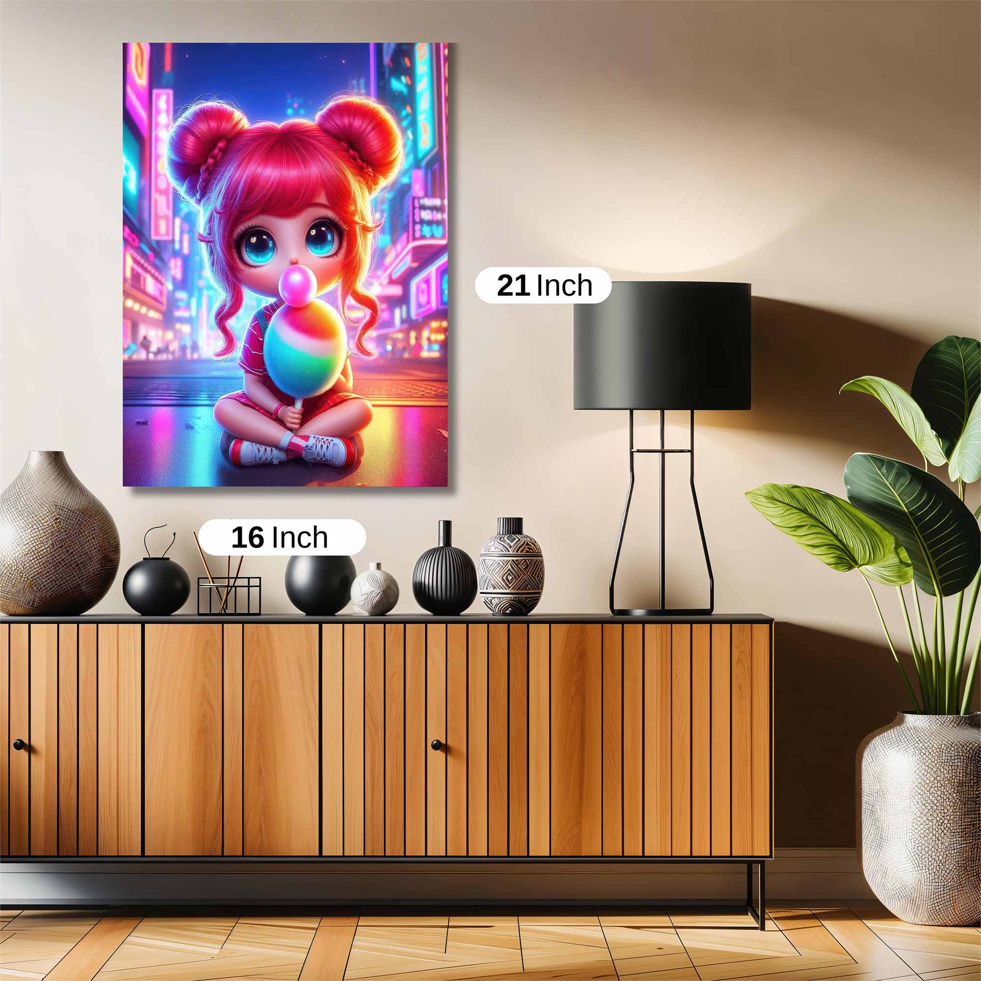 Neon Delight Safe Wall Magnetic / M