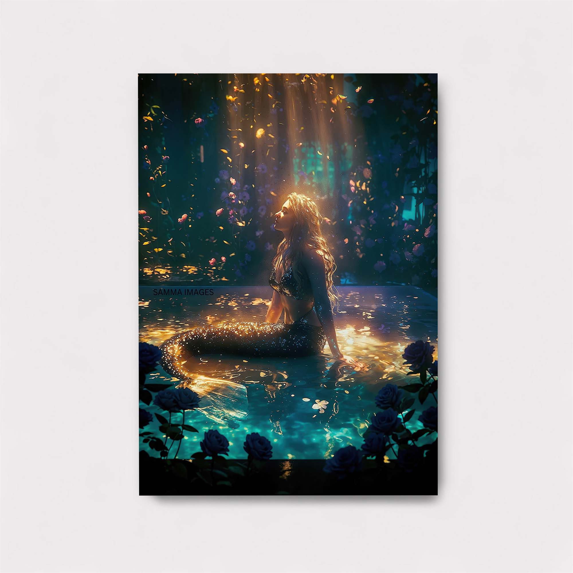 Mermaid Serenity Safe Wall Magnetic / M
