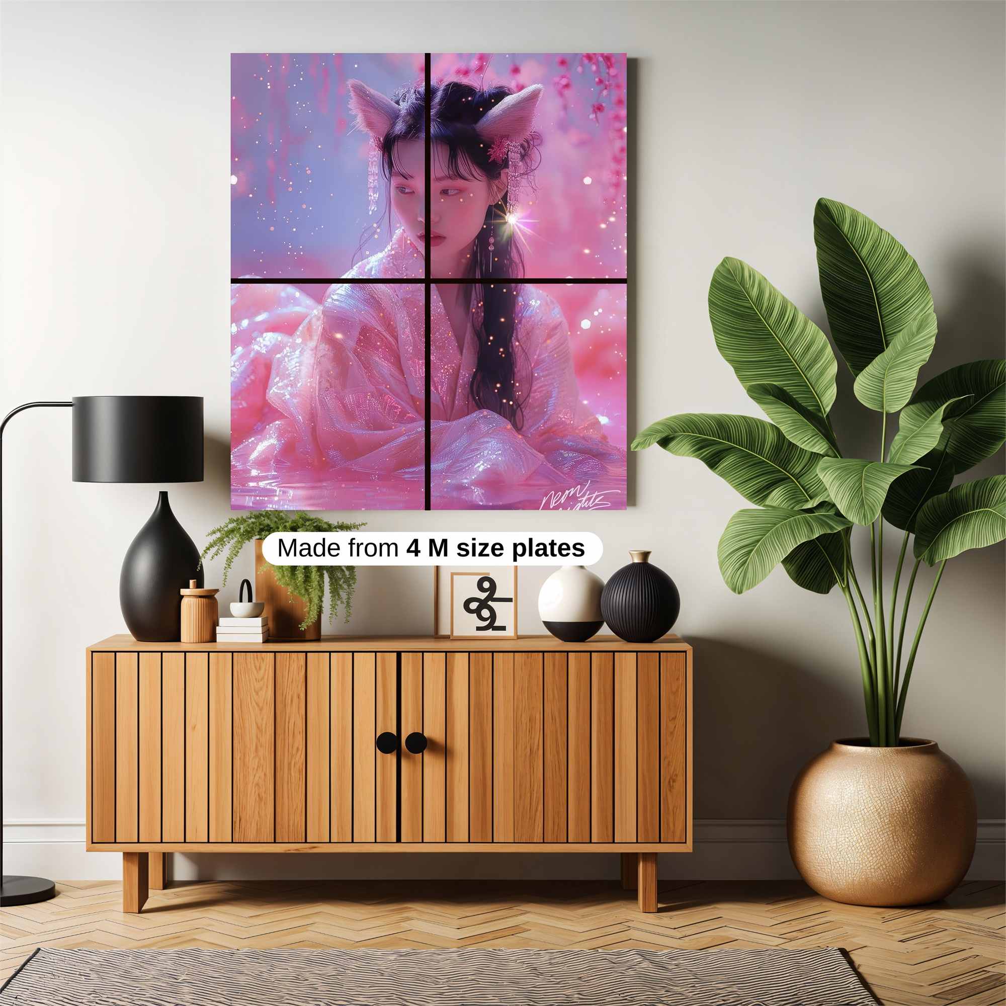 Floral Romance Safe Wall Magnetic / M