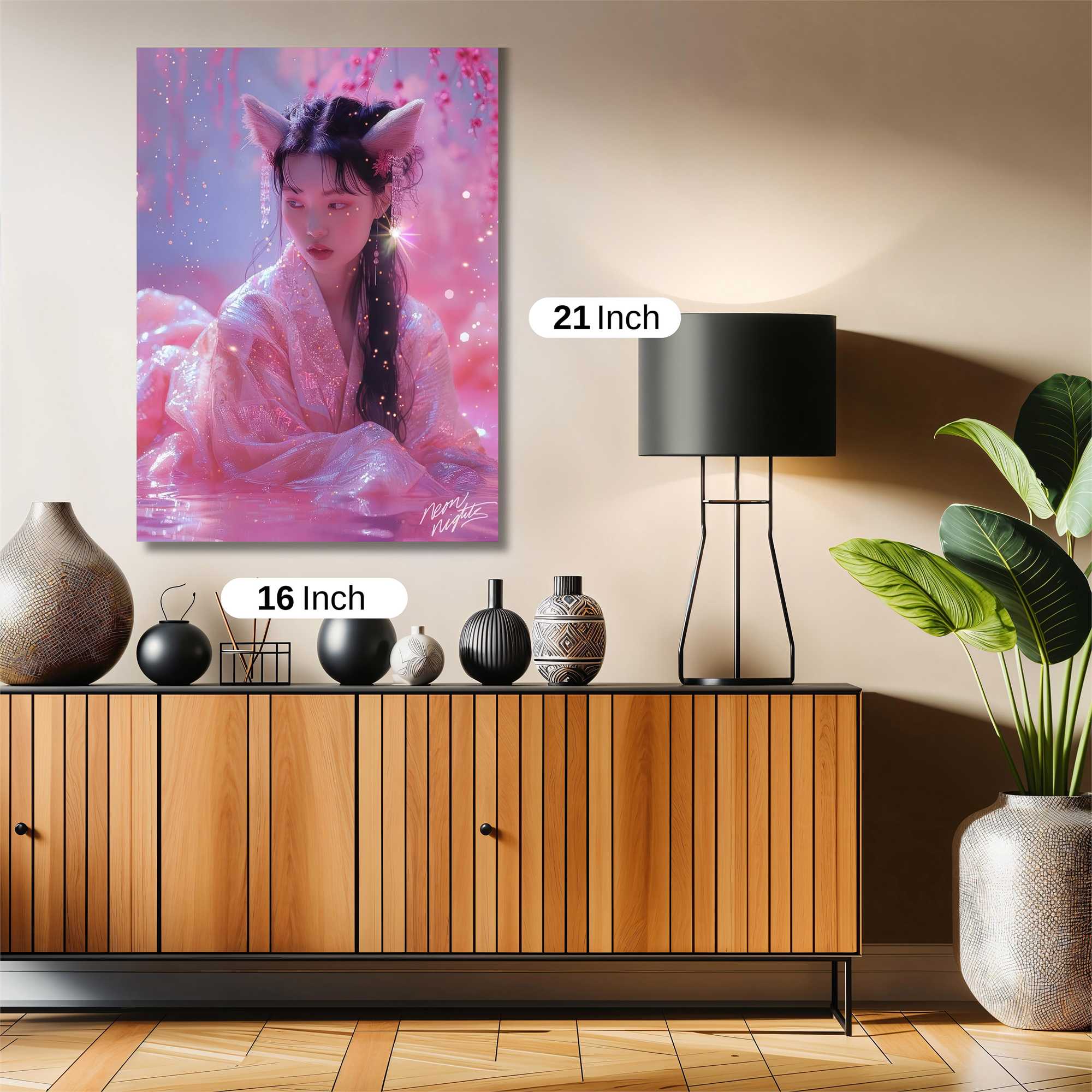 Floral Romance Safe Wall Magnetic / M