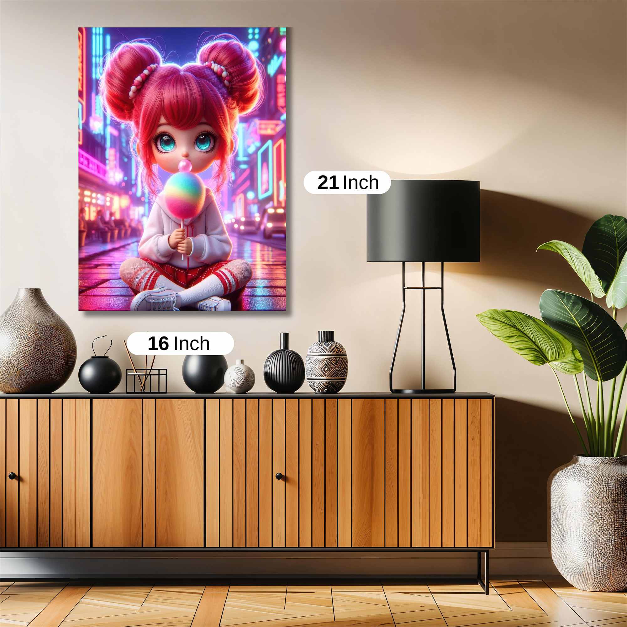 Neon Delight Safe Wall Magnetic / M