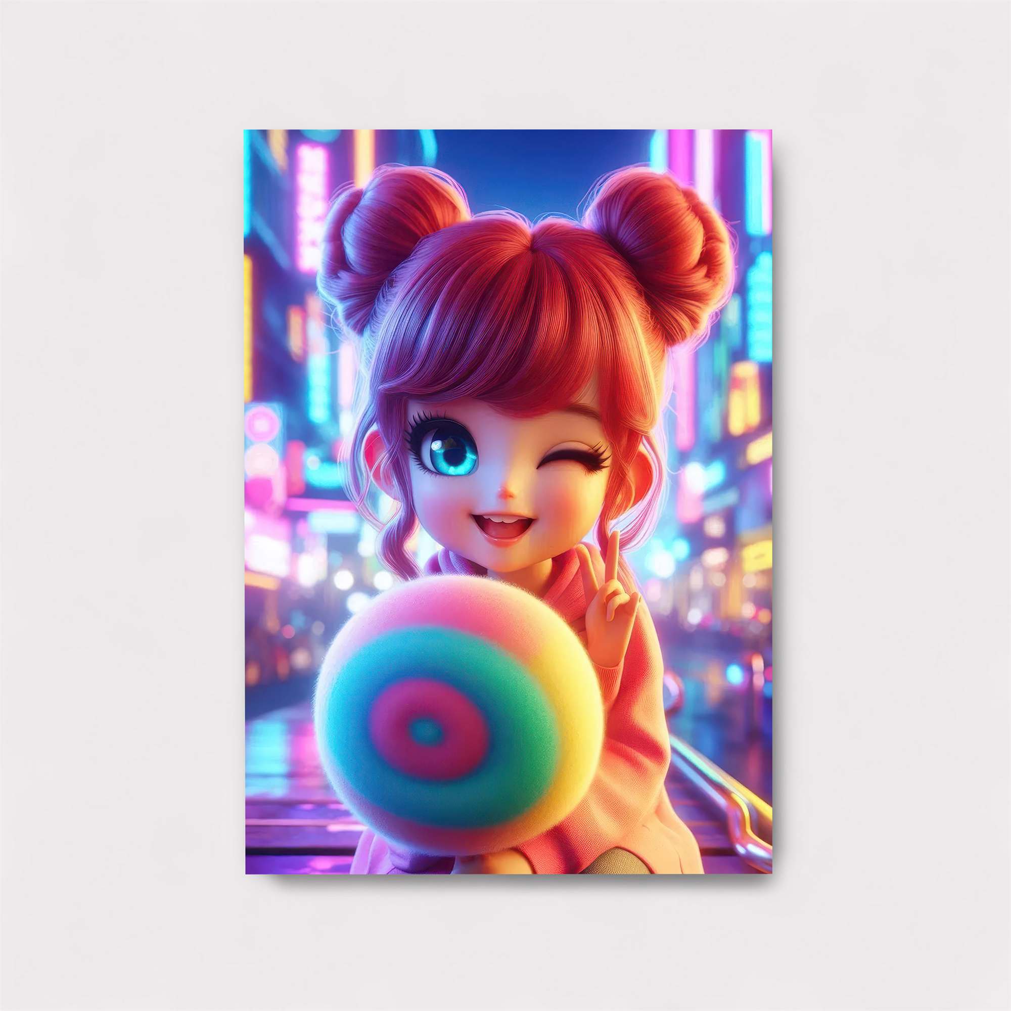 Neon Bliss Safe Wall Magnetic / M