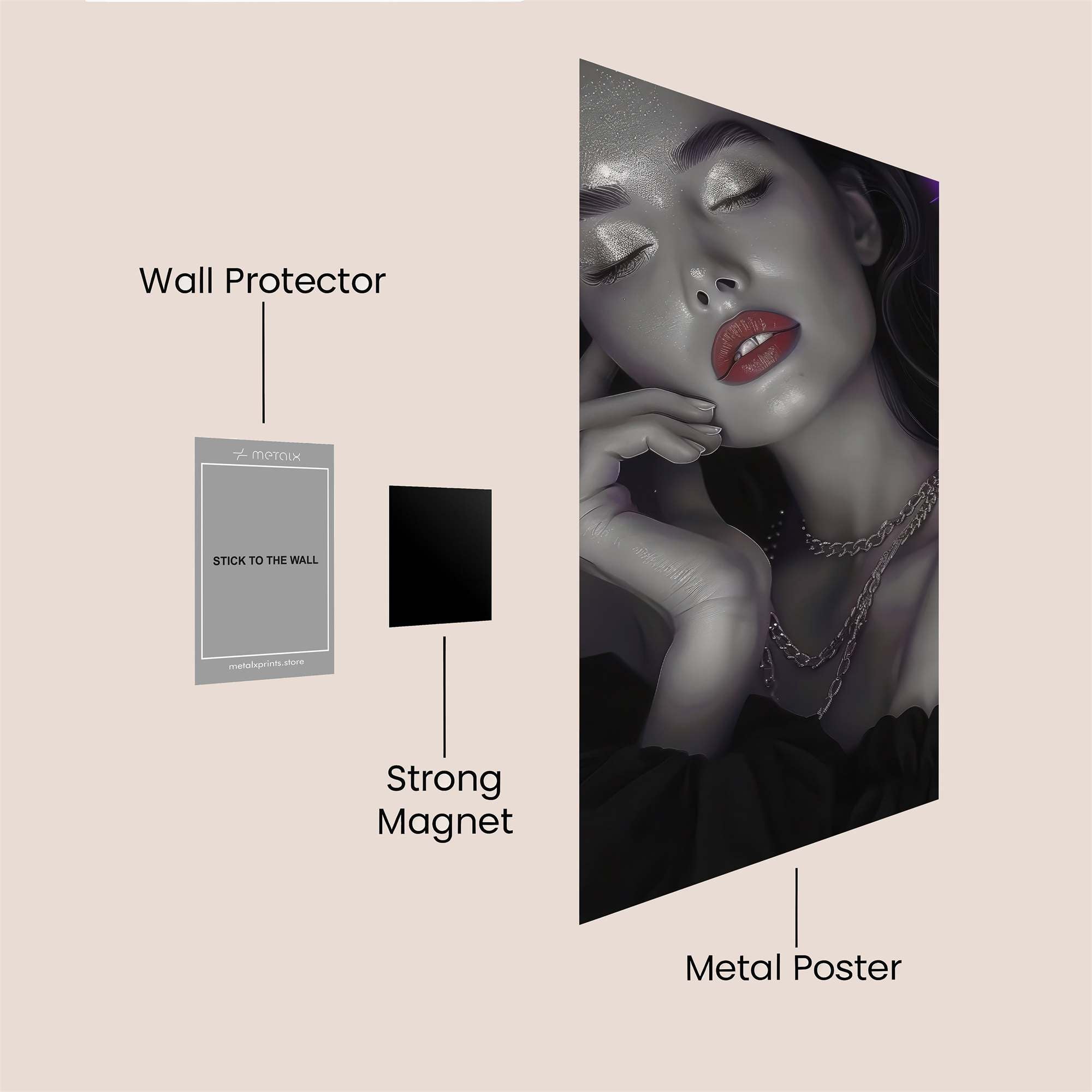 Mystic Enigma Safe Wall Magnetic / M