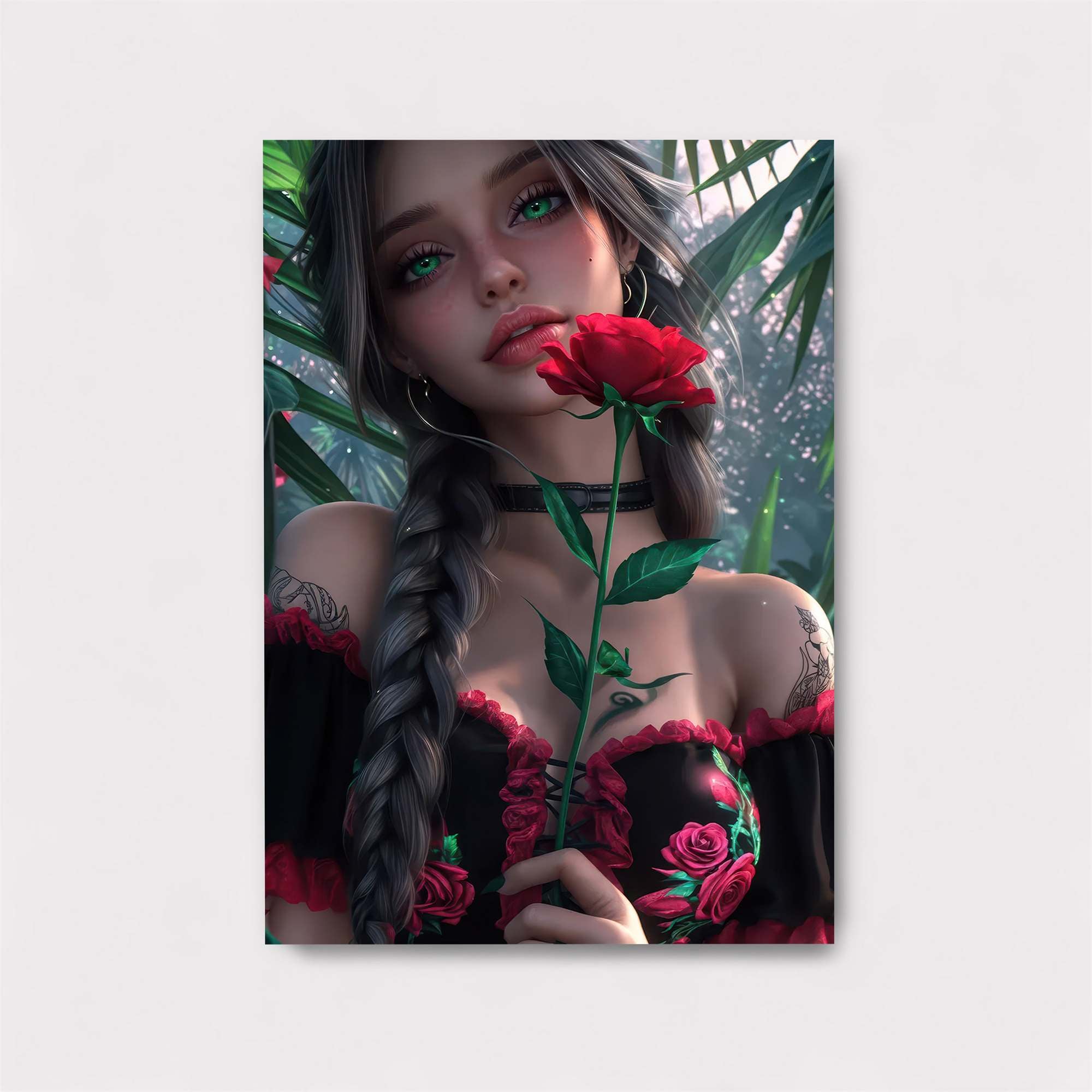 Rose Enchantress Safe Wall Magnetic / M