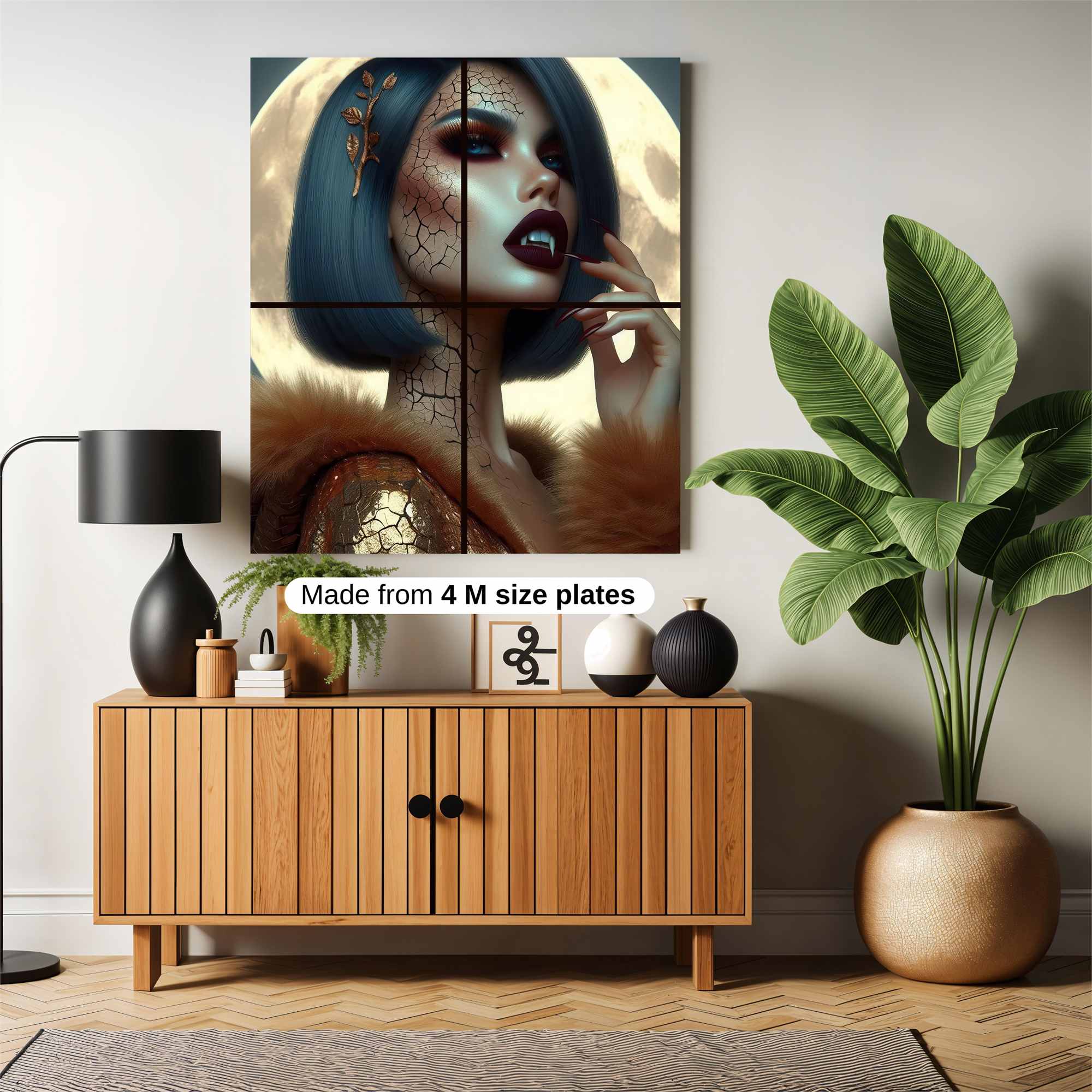 Moonlit Enigma Safe Wall Magnetic / M