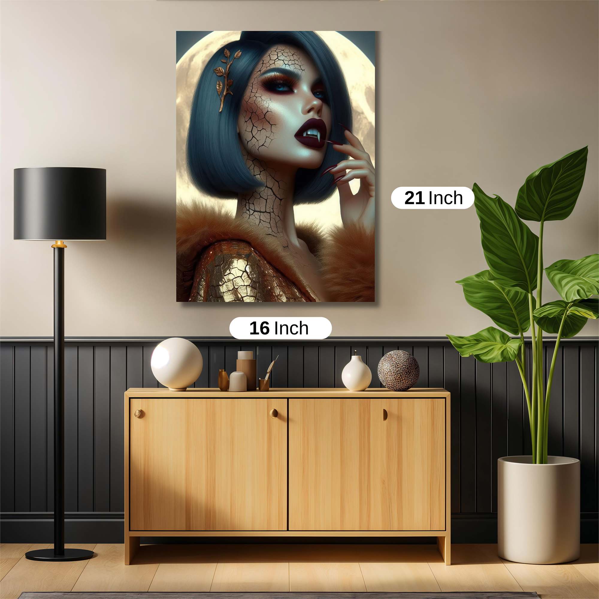 Moonlit Enigma Safe Wall Magnetic / M