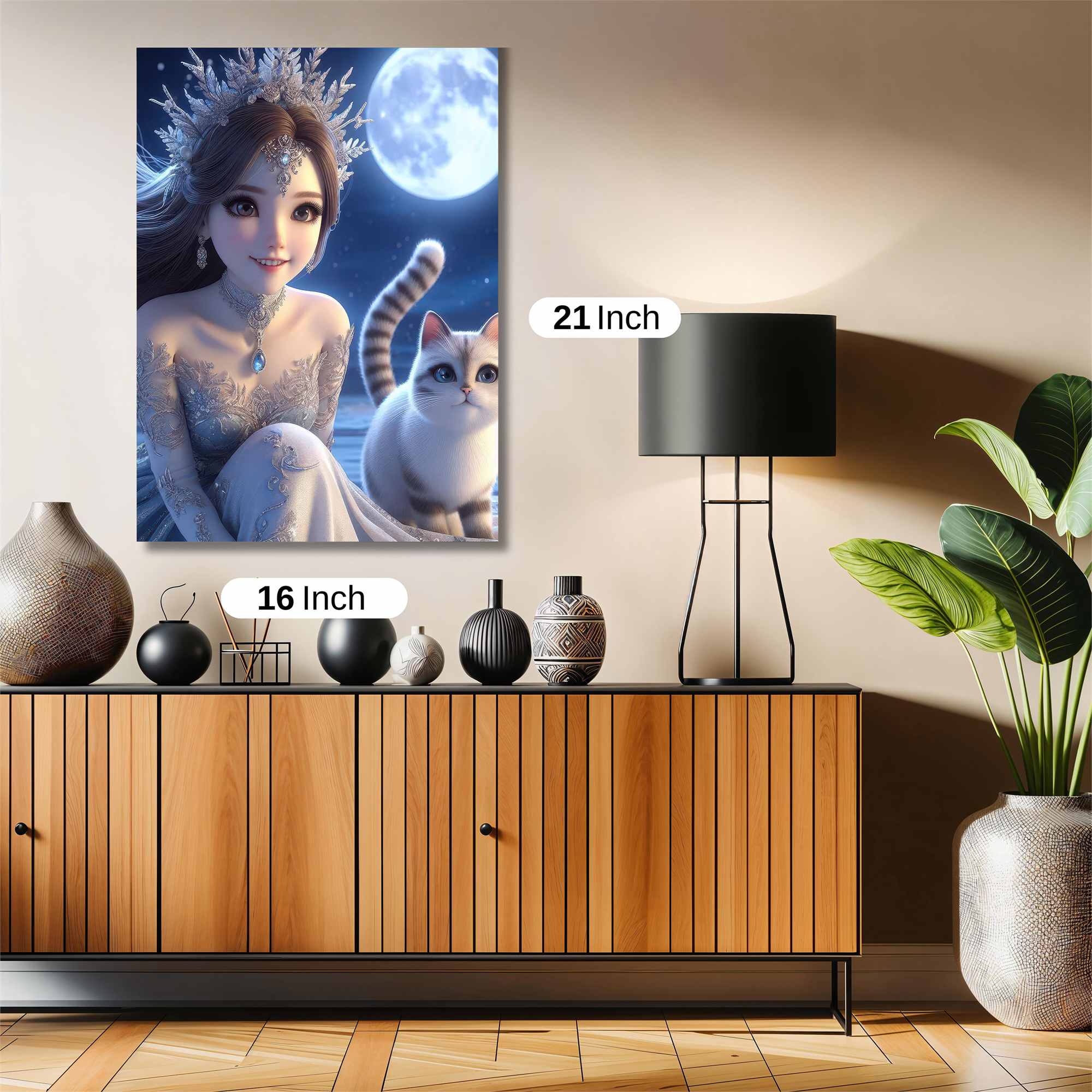 Luna Serene Safe Wall Magnetic / M