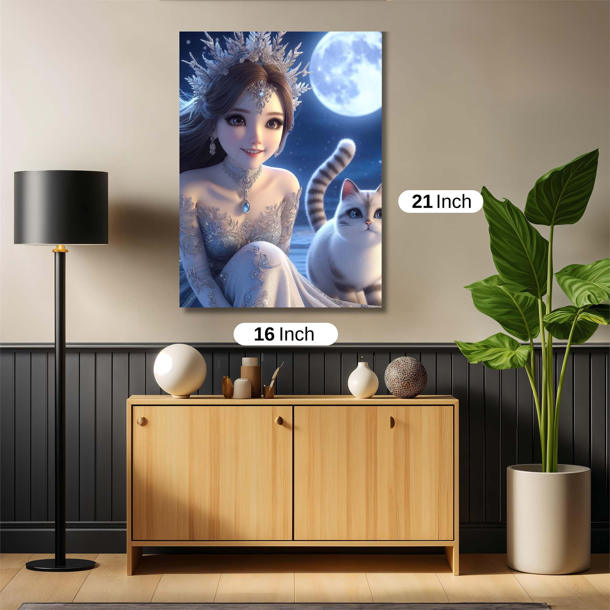 Luna Serene Safe Wall Magnetic / M