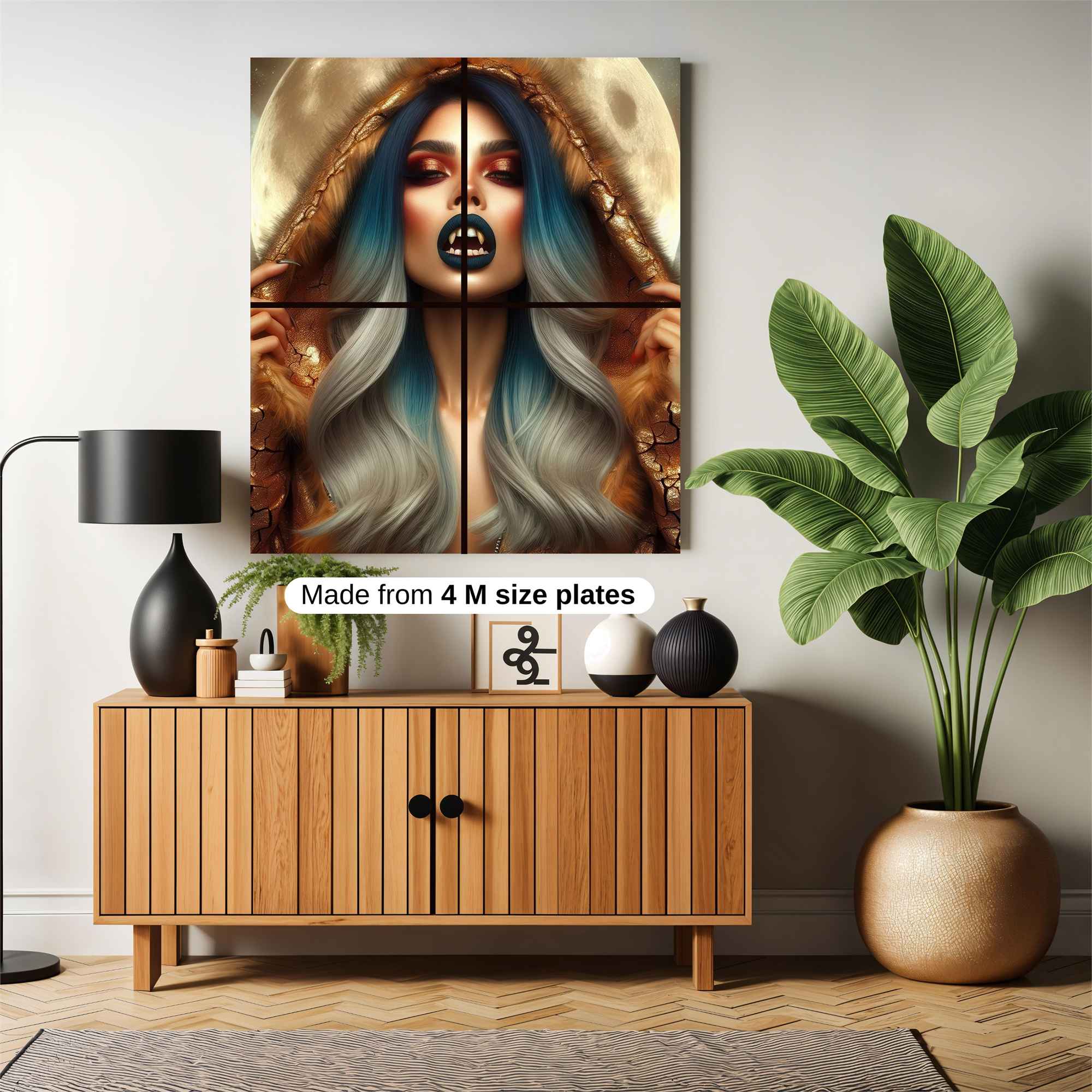 Moon Enchantress Safe Wall Magnetic / M
