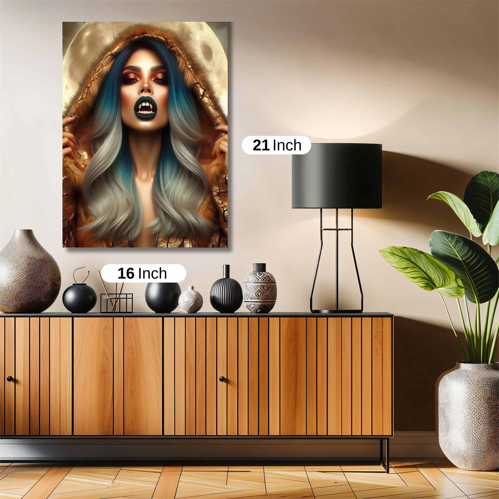 Moon Enchantress Safe Wall Magnetic / M