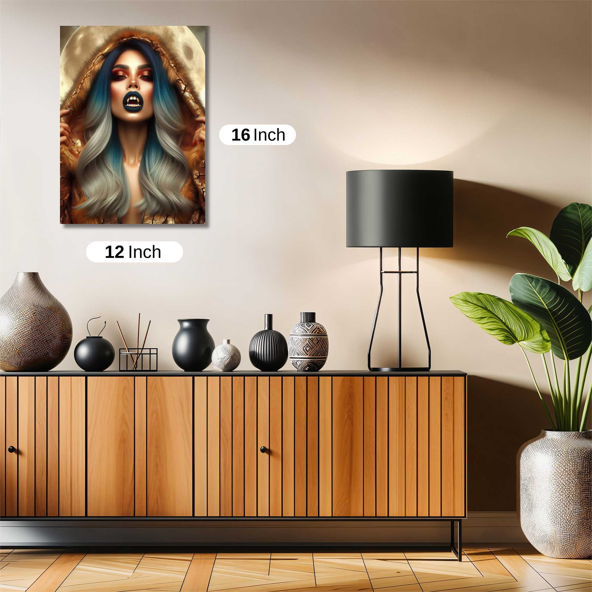 Moon Enchantress Safe Wall Magnetic / M