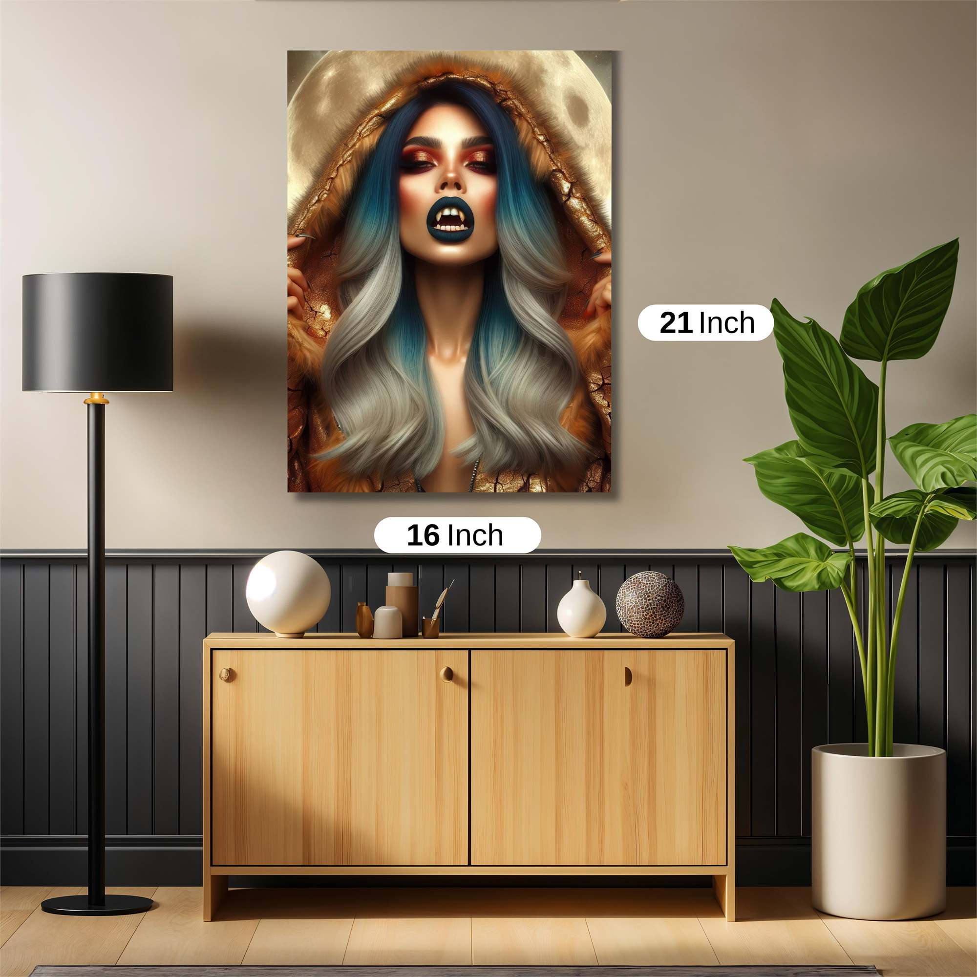 Moon Enchantress Safe Wall Magnetic / M