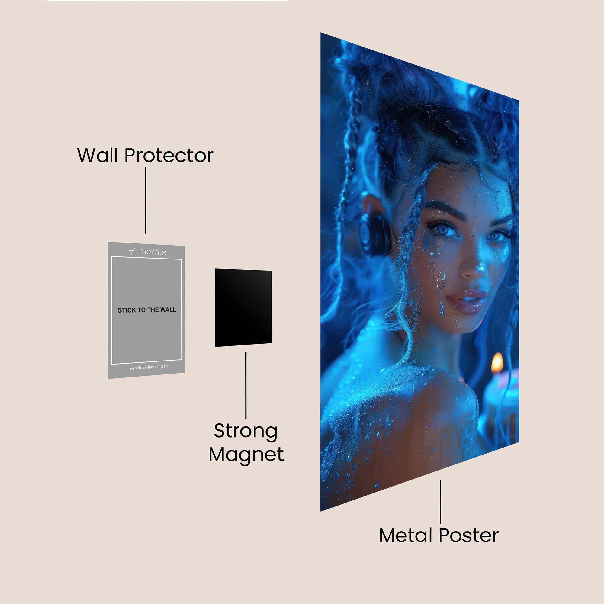 Candlelit Enigma Safe Wall Magnetic / M