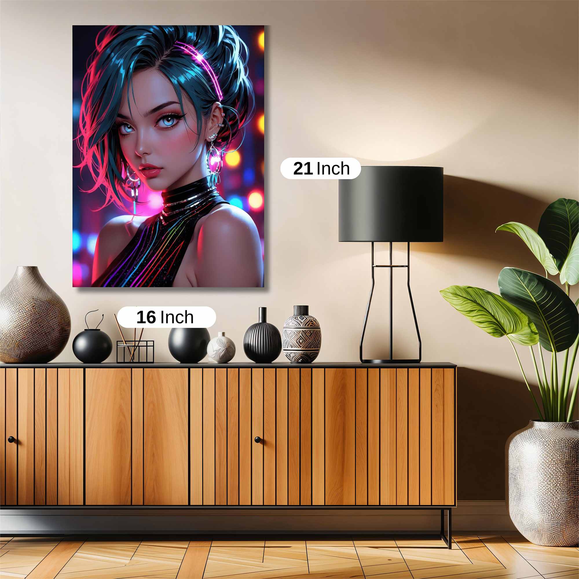 Neon Enigma Safe Wall Magnetic / M