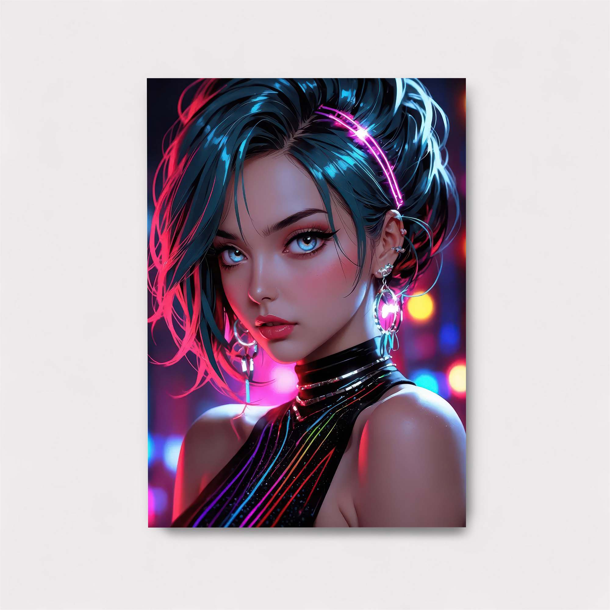 Neon Enigma Safe Wall Magnetic / M