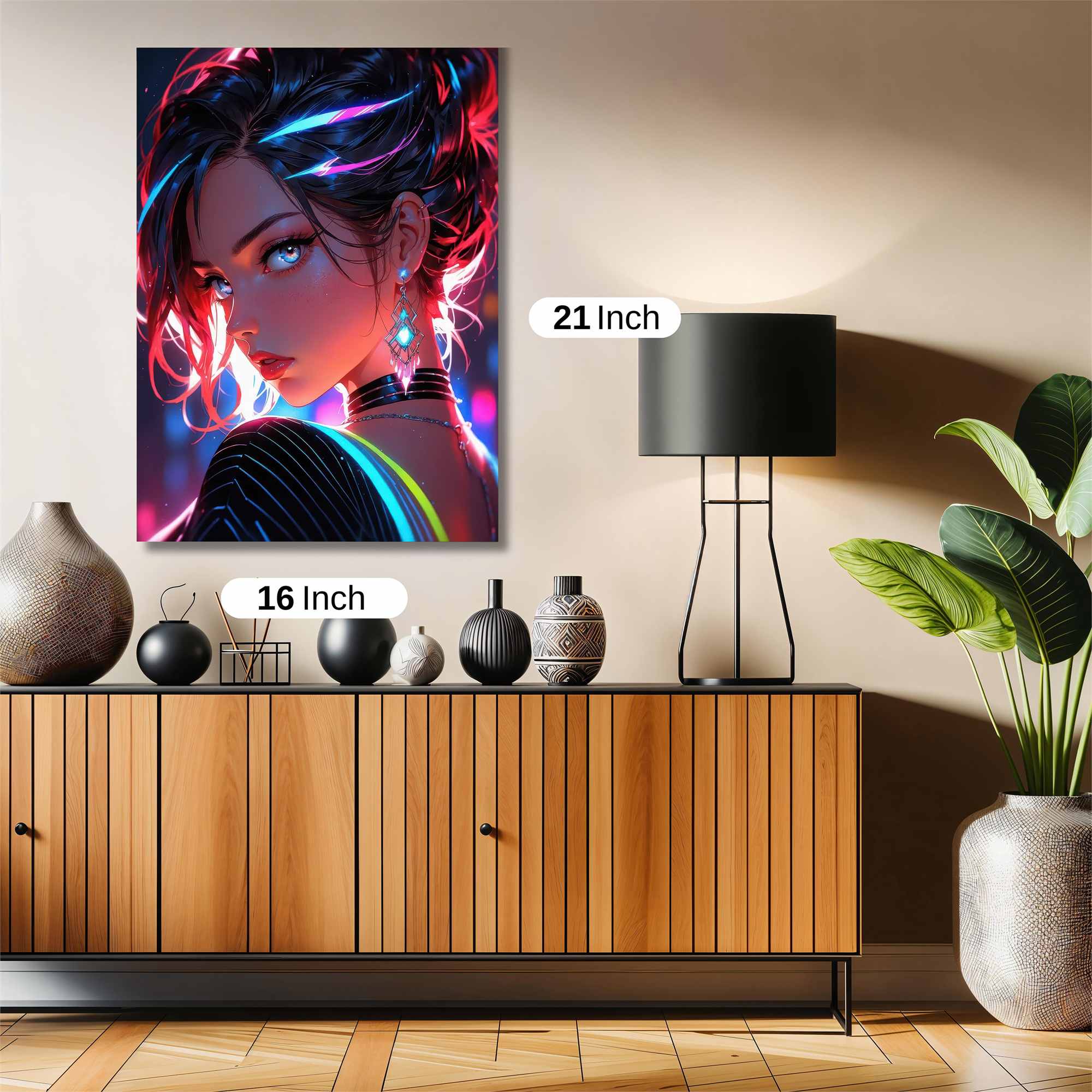 Neon Enigma Safe Wall Magnetic / M