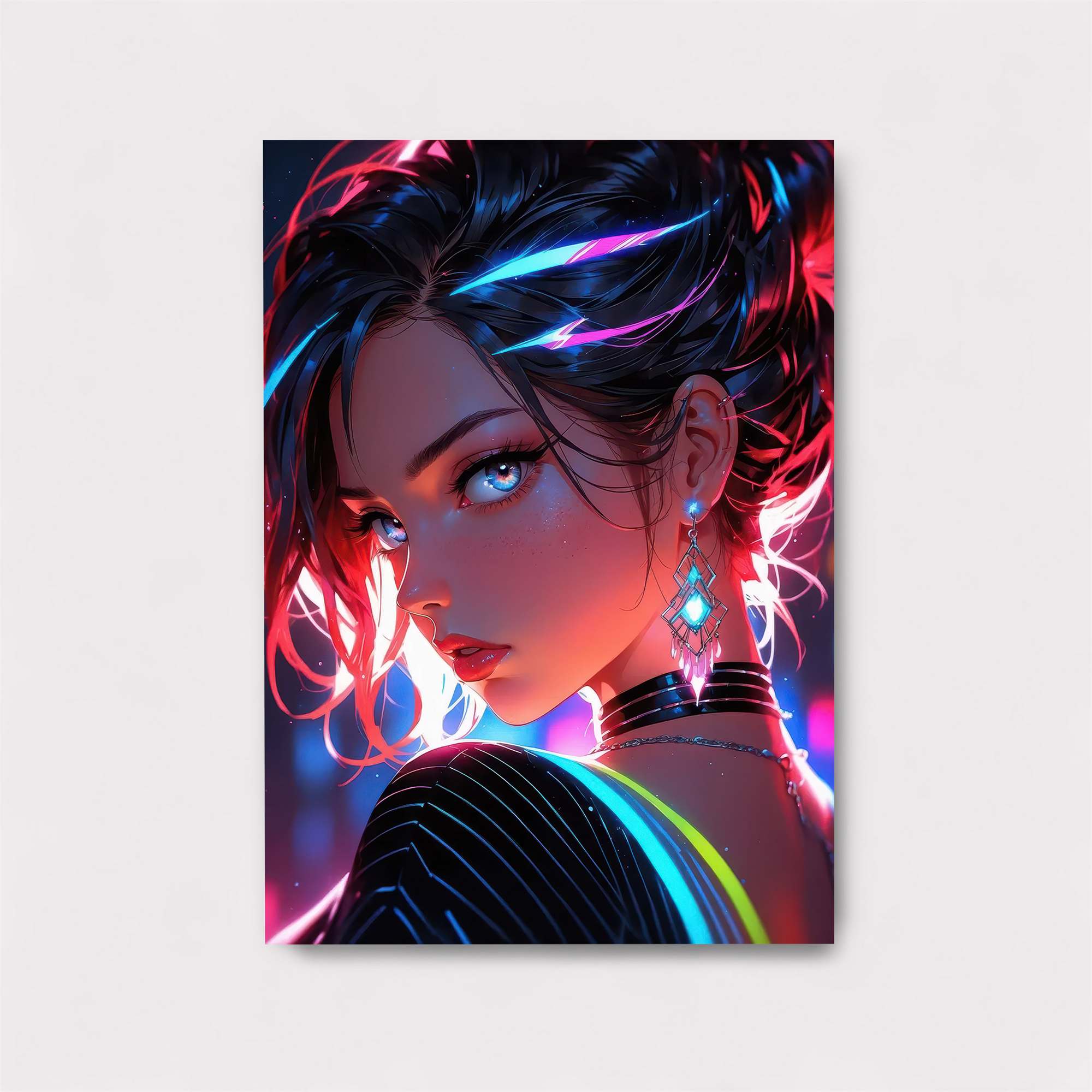 Neon Enigma Safe Wall Magnetic / M