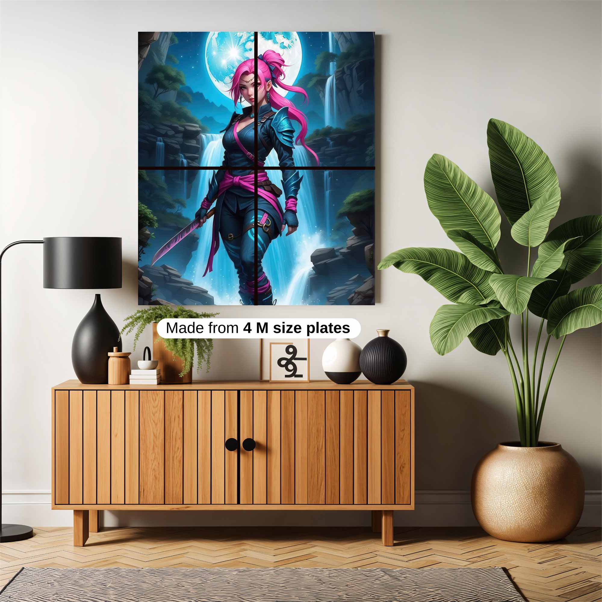 Lunar Warrior Safe Wall Magnetic / M